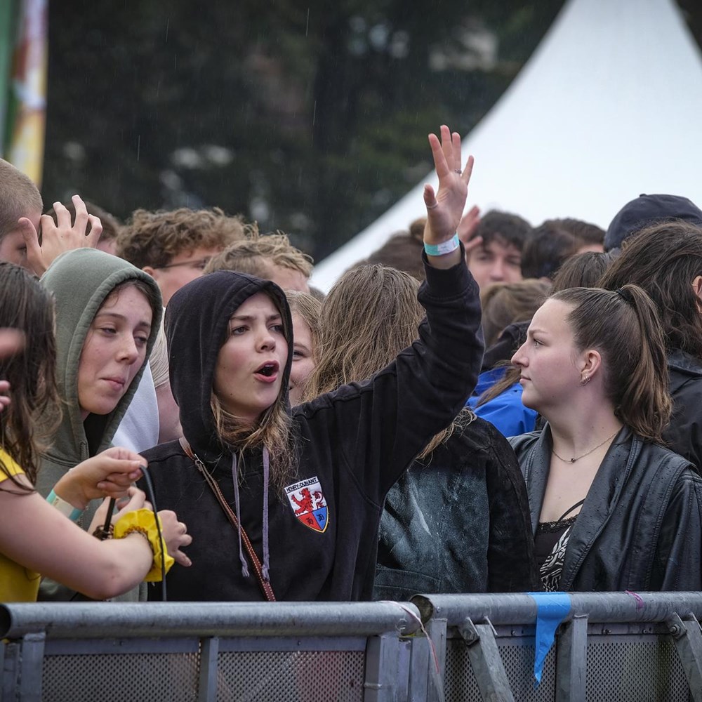 “Dit is het eerste festival dat ik in mijn leven meemaak”