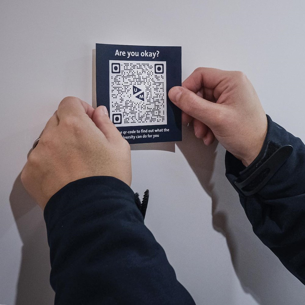 Campagne studentenwelzijn: QR-codes op toiletten en info via sociale media