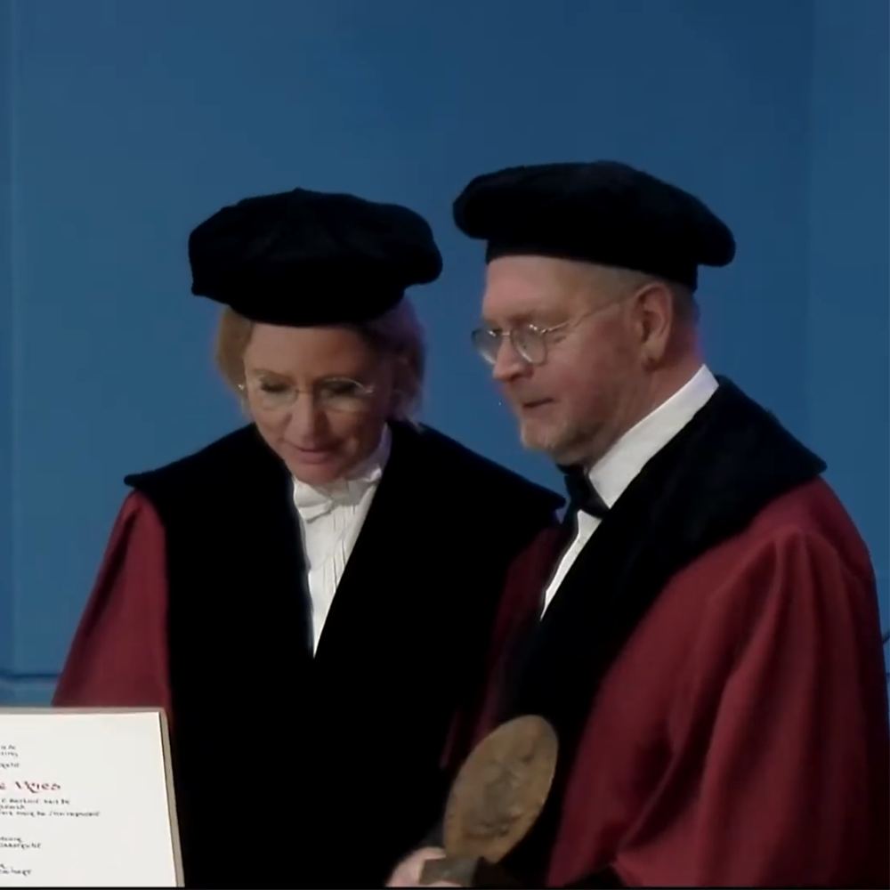 Tanspenning voor afscheidnemende Nanne de Vries