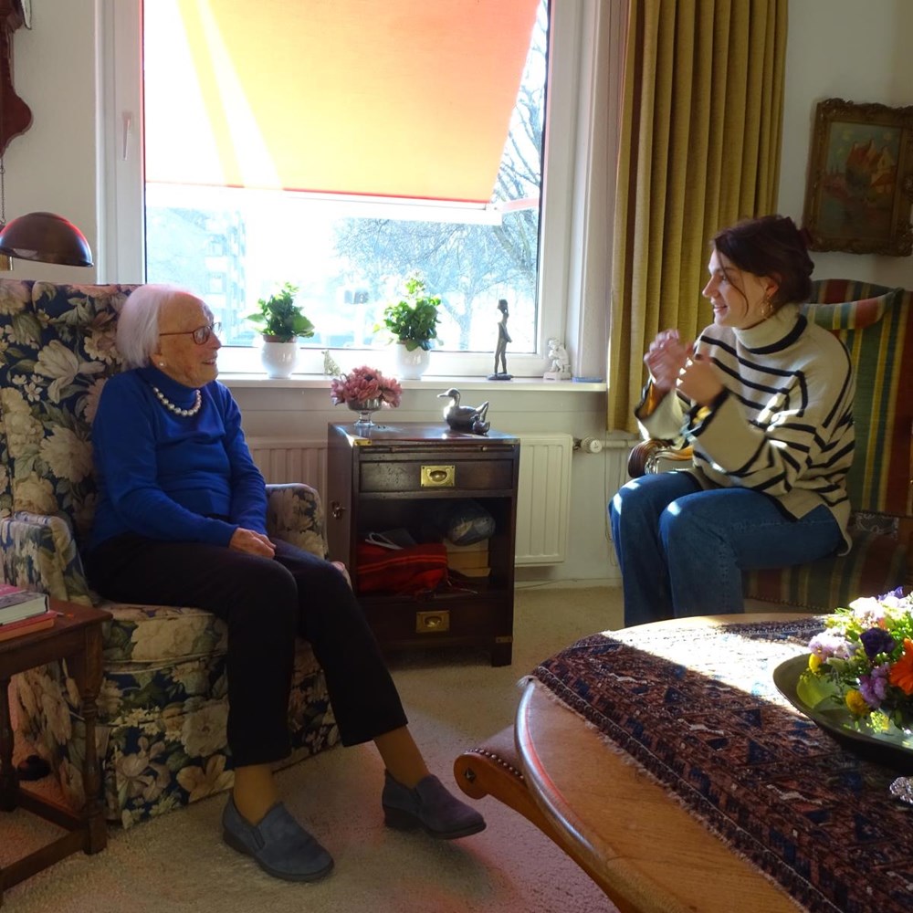 “Je kunt mensen zo blij maken met een half uurtje van je tijd”