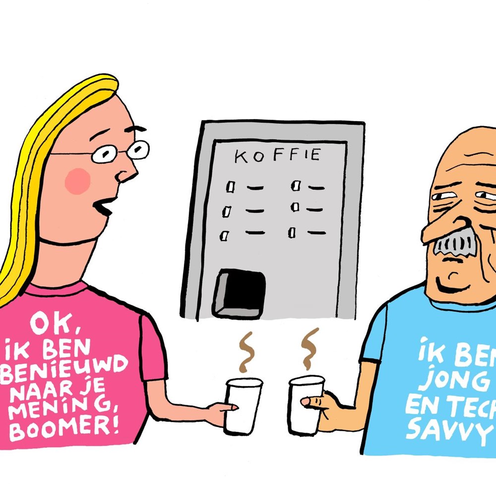 “Ik ben oud en zit jonge mensen in de weg”