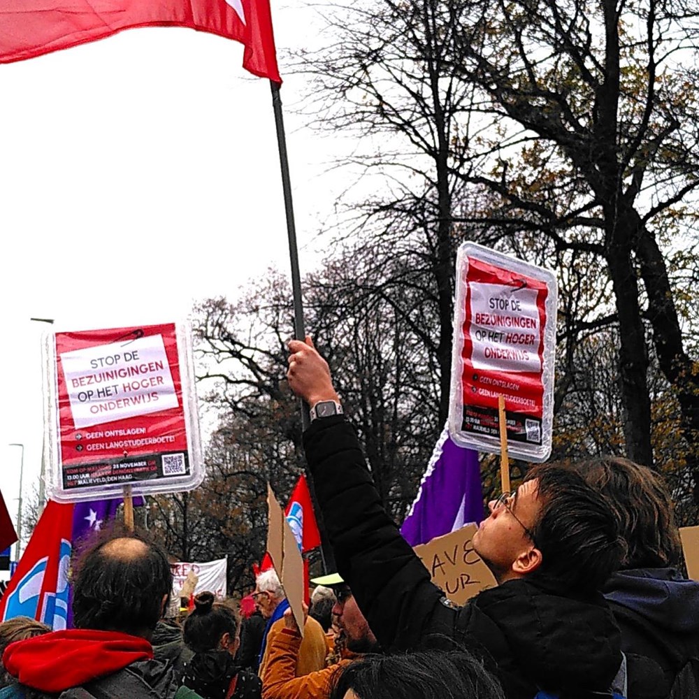 UM'ers in Den Haag: “Ik heb drieduizend redenen om hier te zijn”