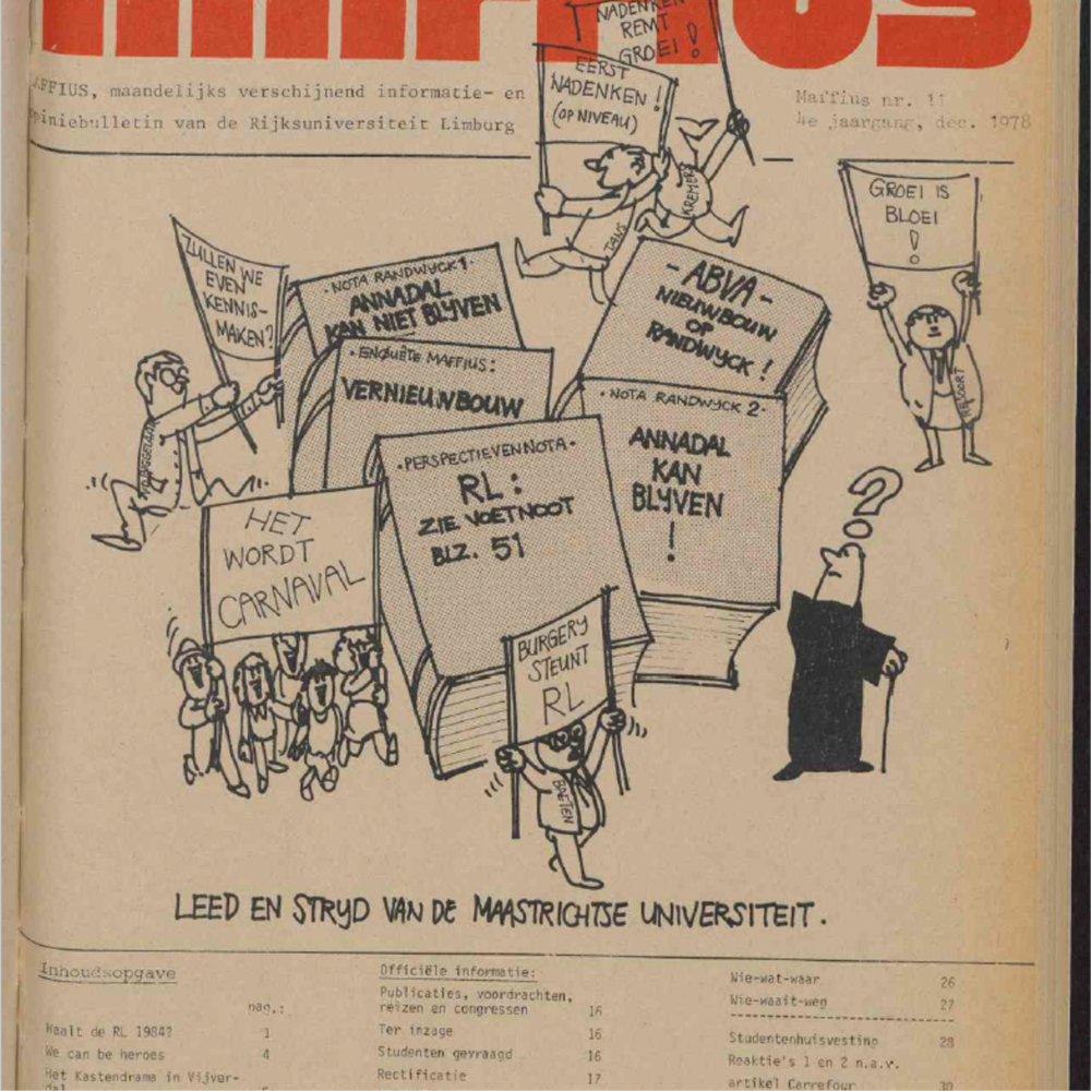 1975-1980: Maffius was veel meer dan een schoolkrantje