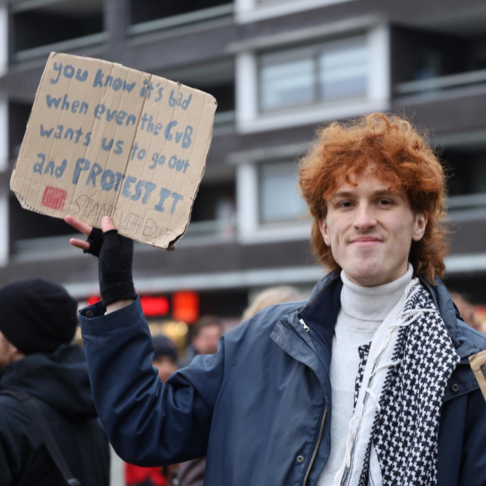 “Demonstreren heeft me vermoedelijk mijn bijbaan gekost”