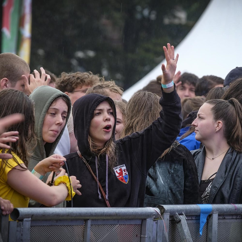 “This is my first ever festival”