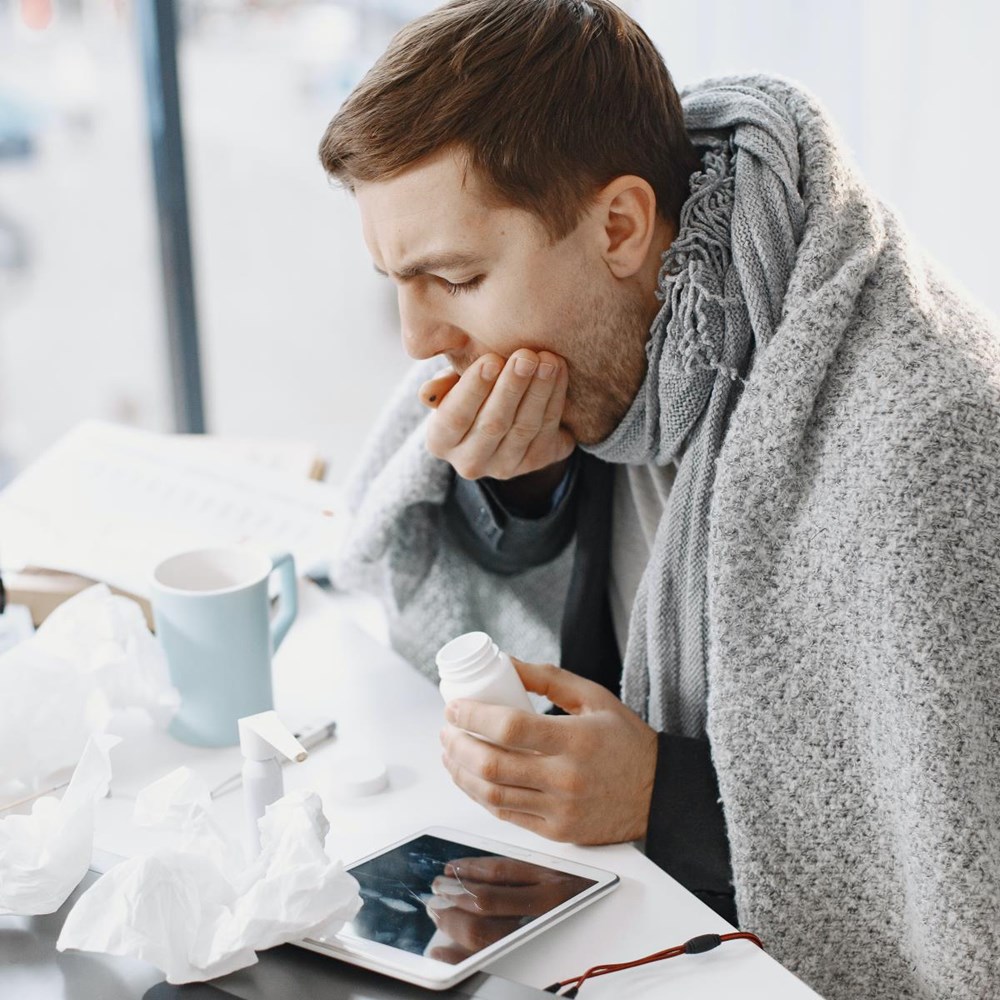 Women report ill more often than men