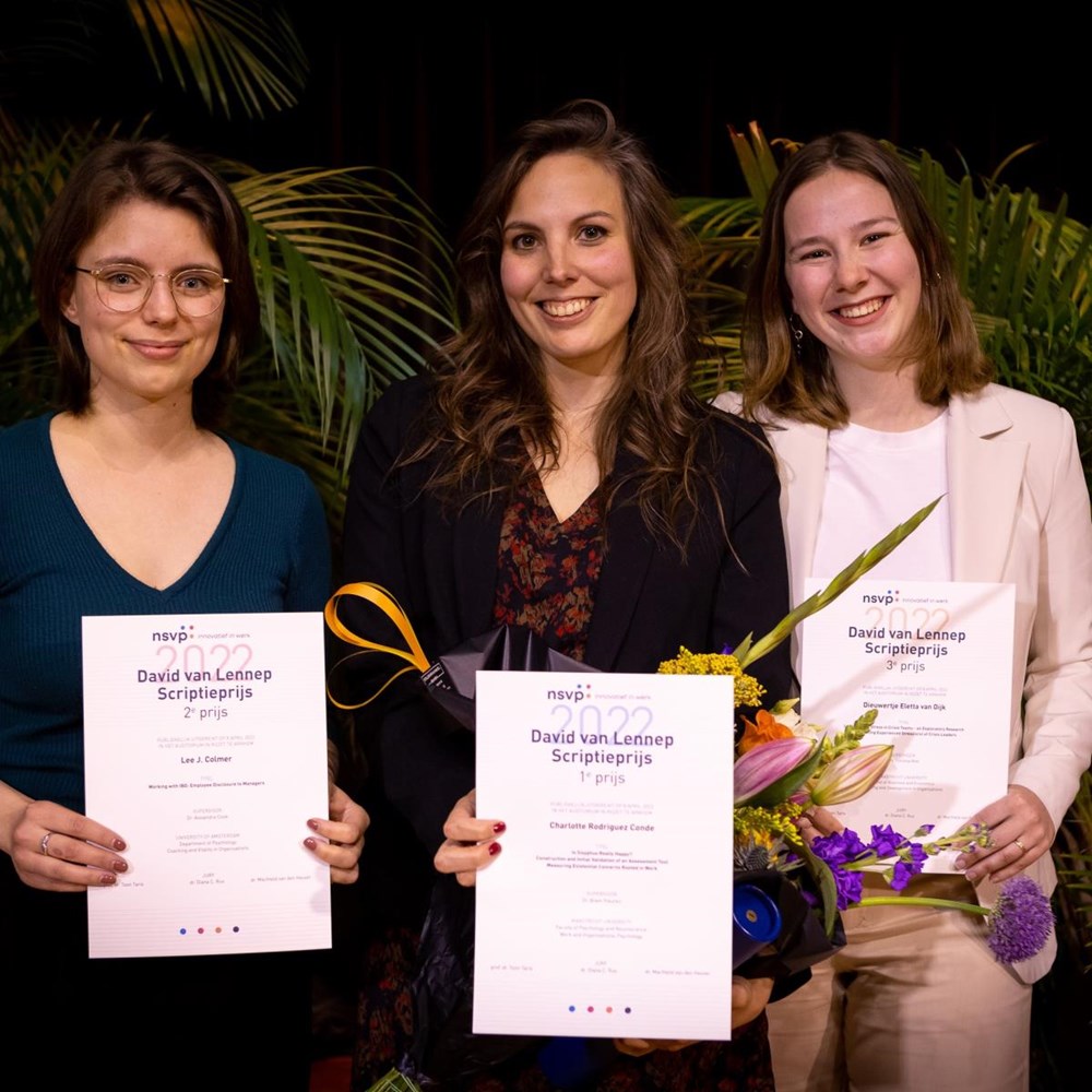 First and third place for UM students in national thesis prize