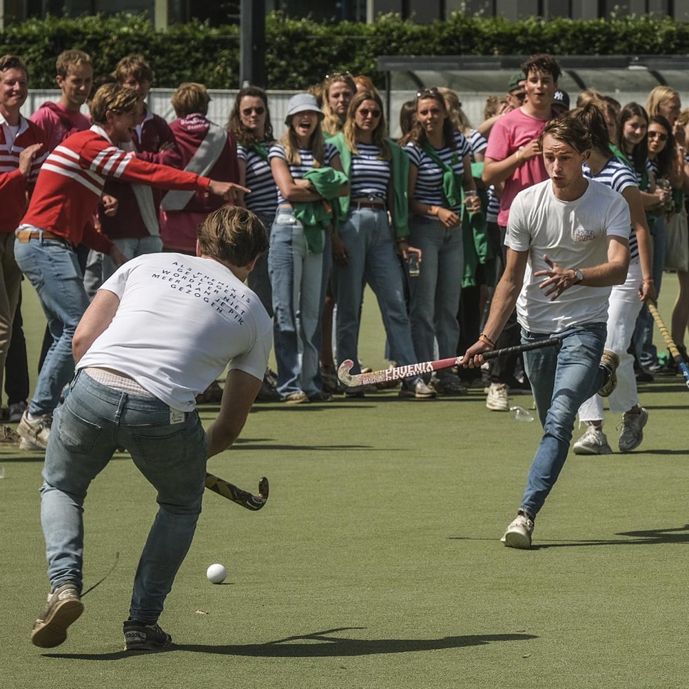 Hockey and beer were back on Ascension Day