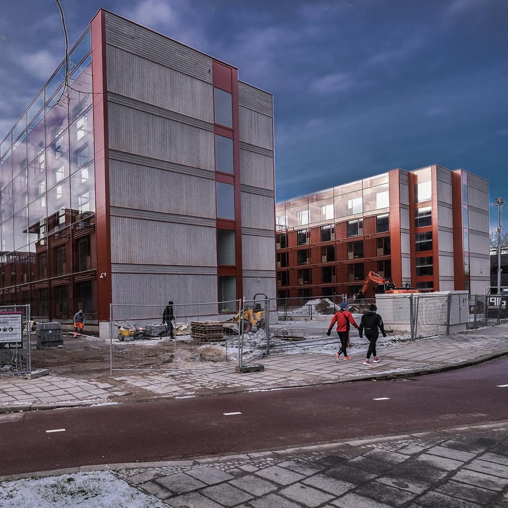 “You can live in the building” the contractor says, yet 500 students are out on the streets