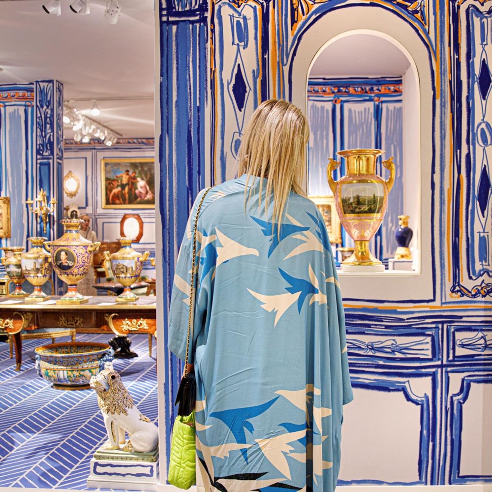 “You don’t expect hammers, guns and glass flying all over the place at TEFAF”