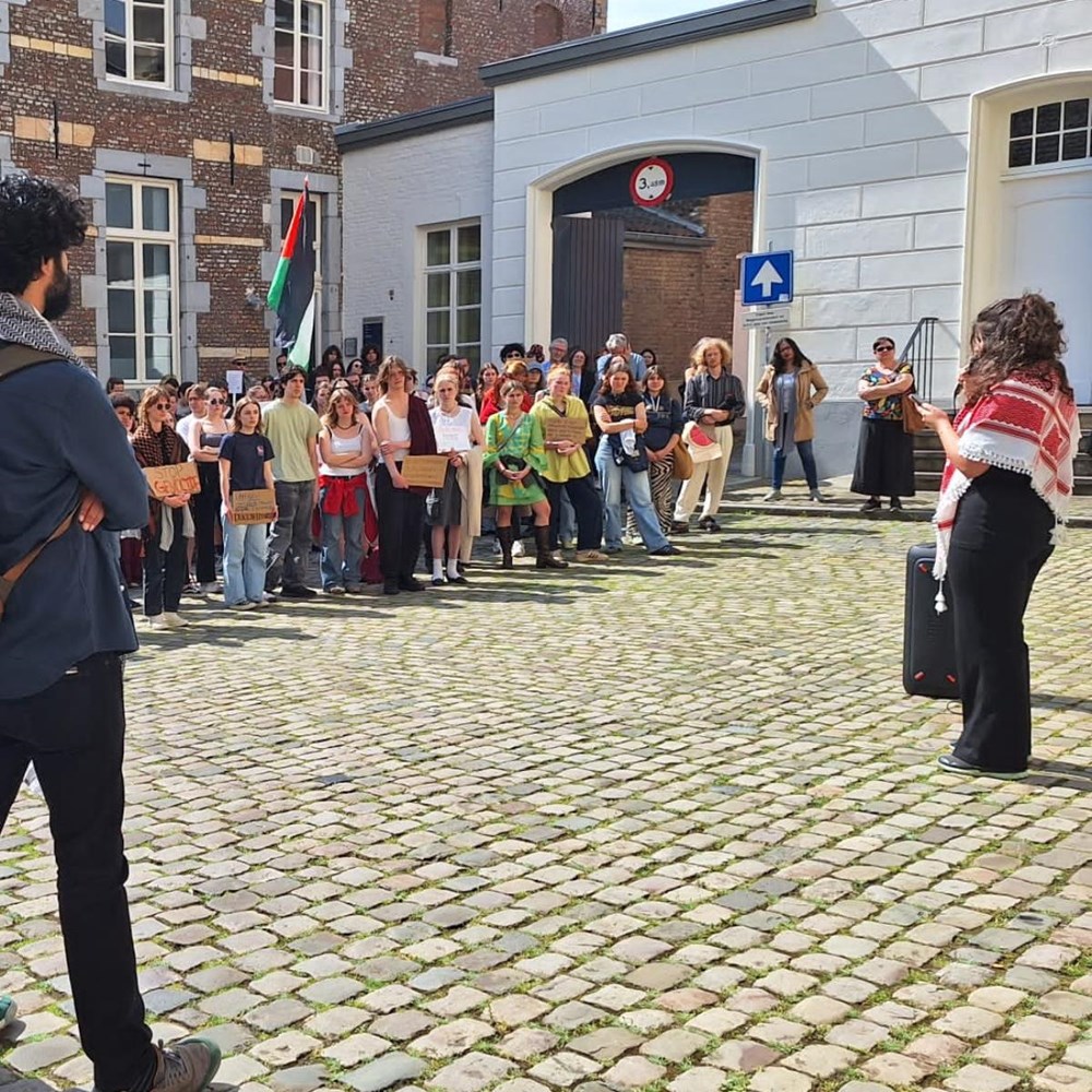 Maastricht also joins national walkout to support pro-Palestinian protest