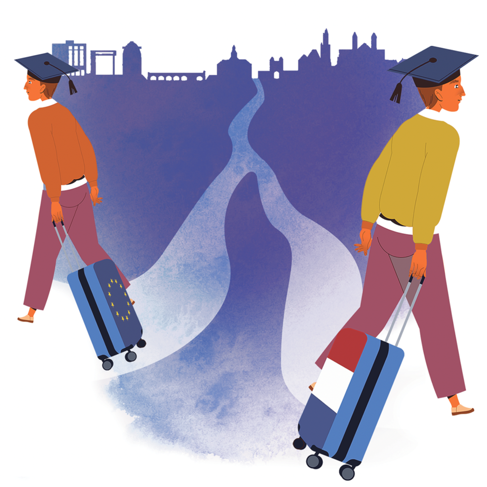 “The message for politicians: a lot of international graduates stay here” 