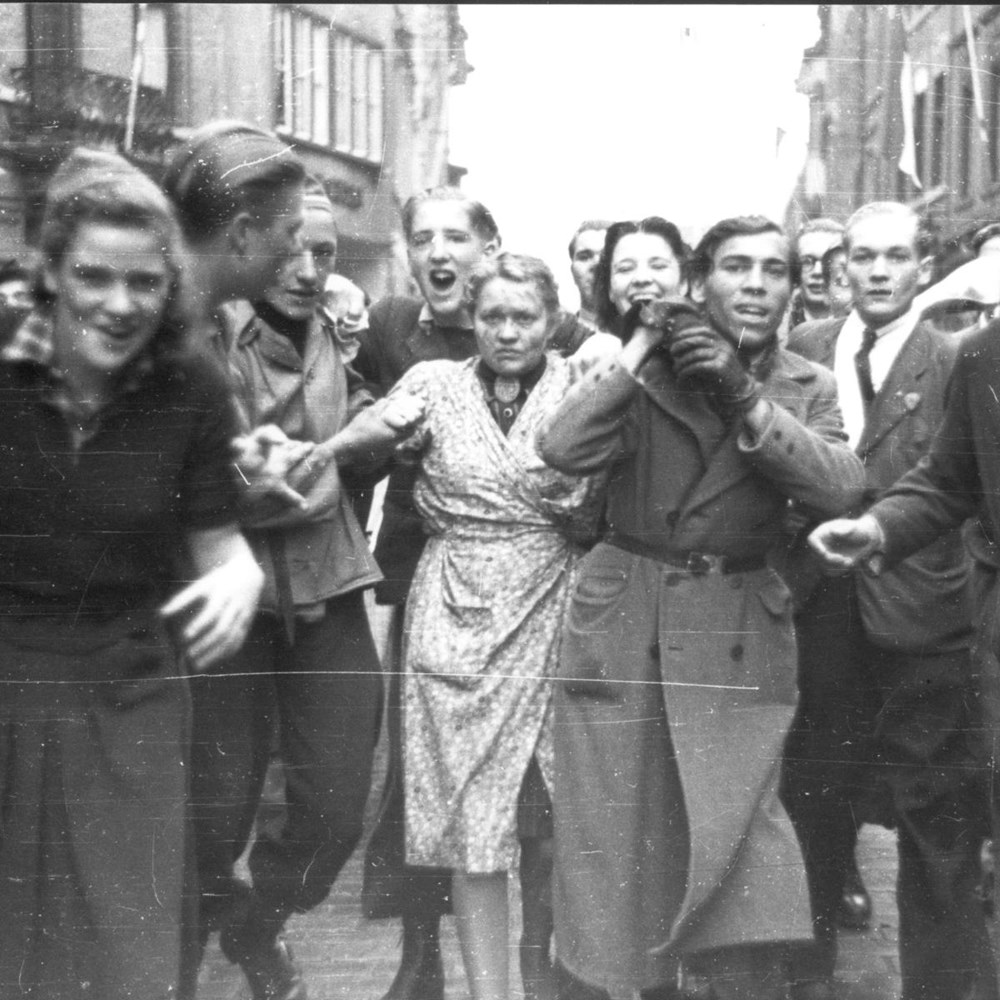 The flipside of liberation: a concentration camp in the University Library