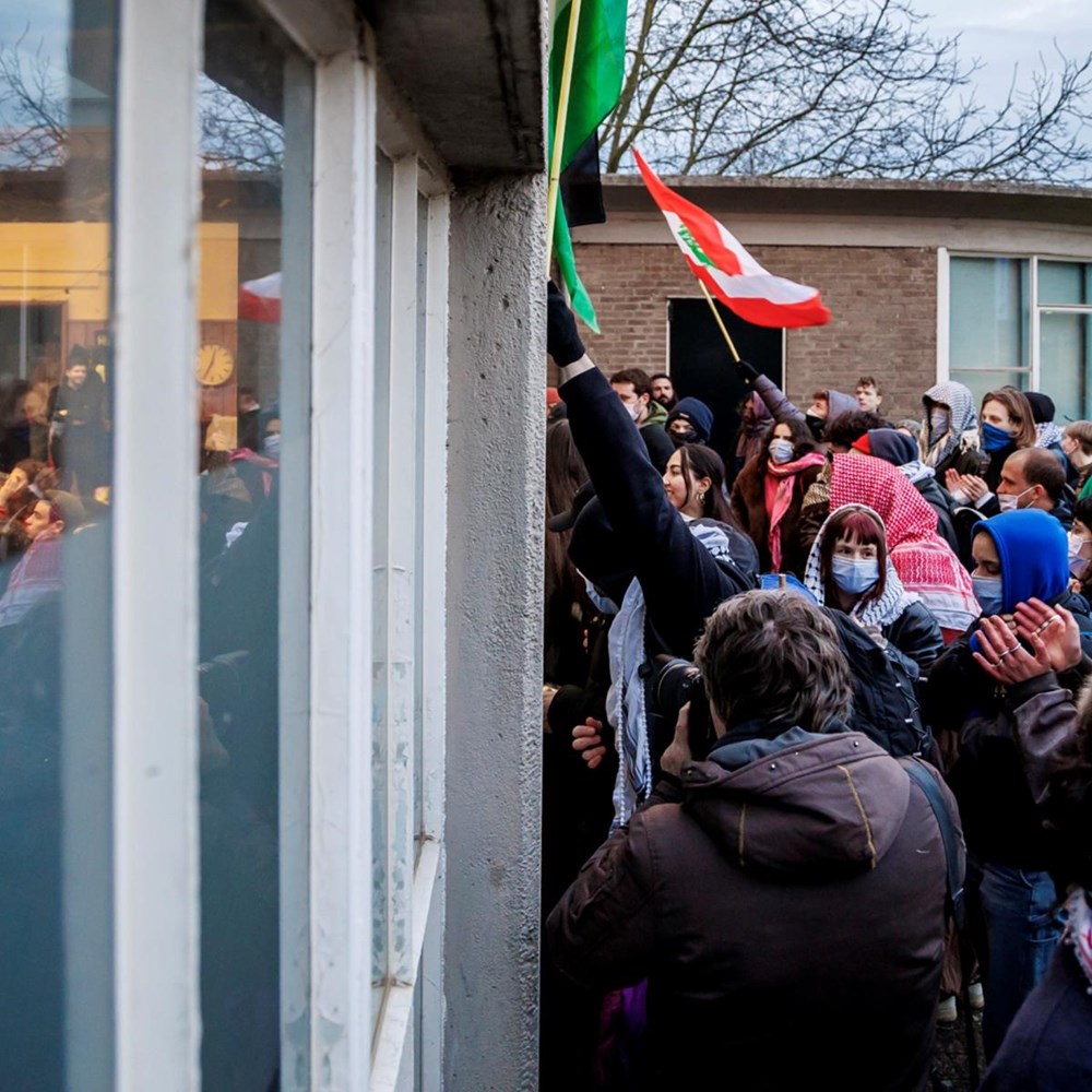 Municipality: pro-Palestinian protesters did not register demonstration on time