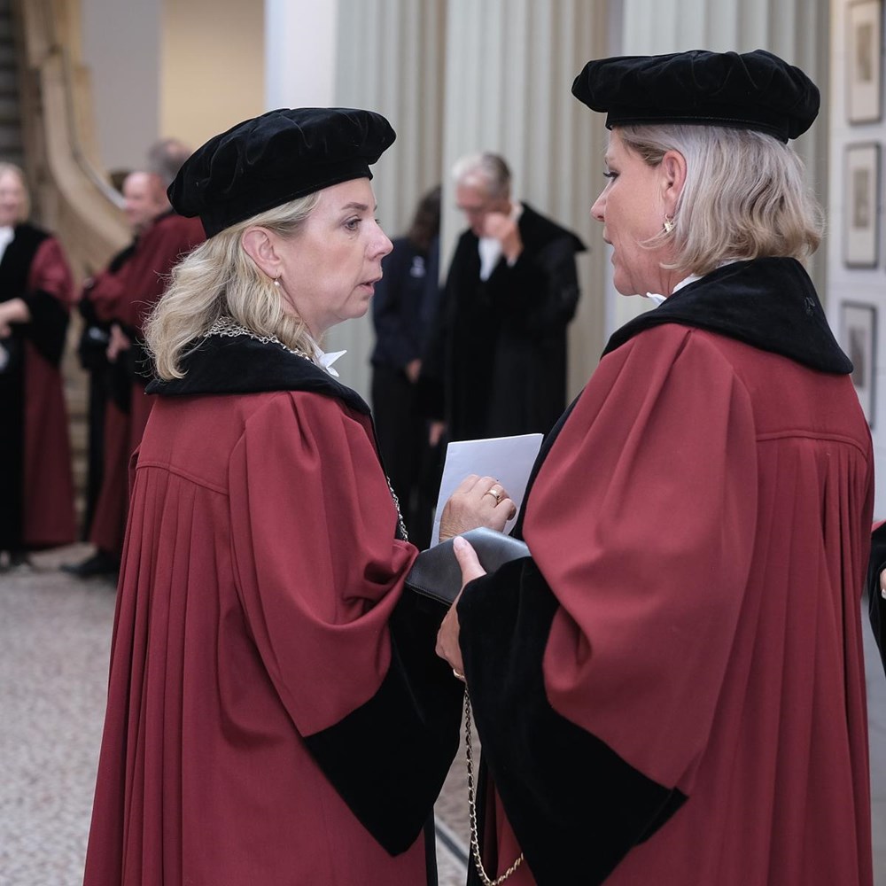 Opening of the academic year marked by protests against Schoof, budget cuts and the Gaza war – but not in Maastricht