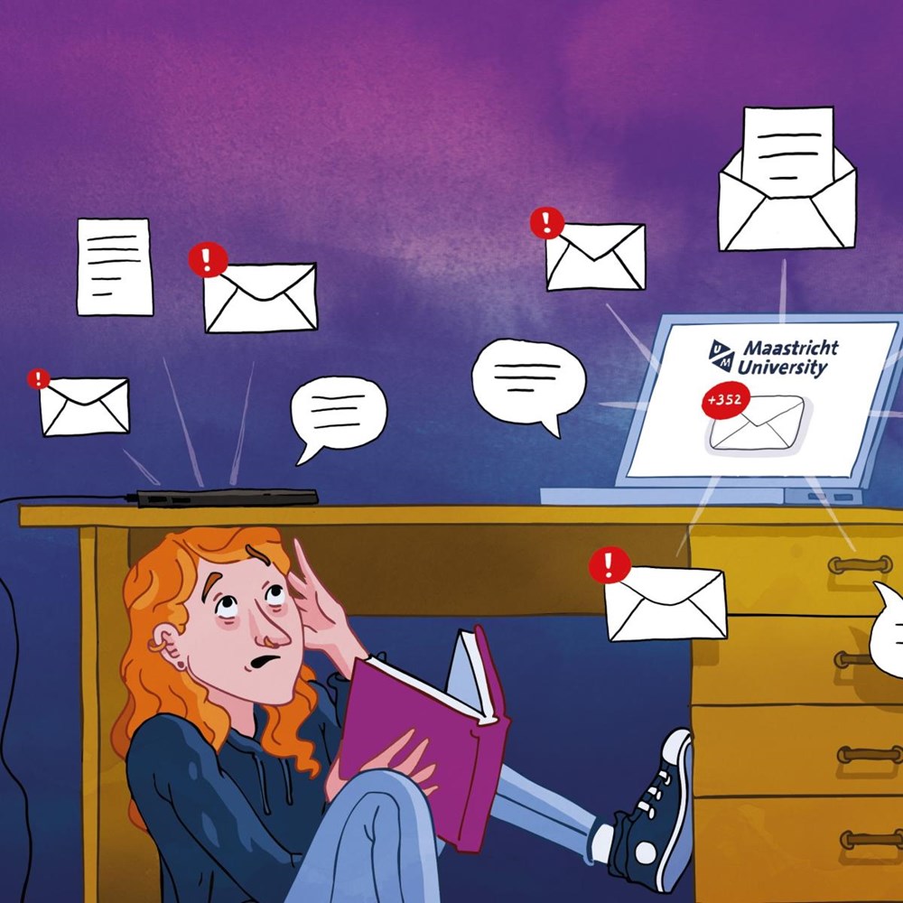 Students overwhelmed by messages: too much noise, too little use