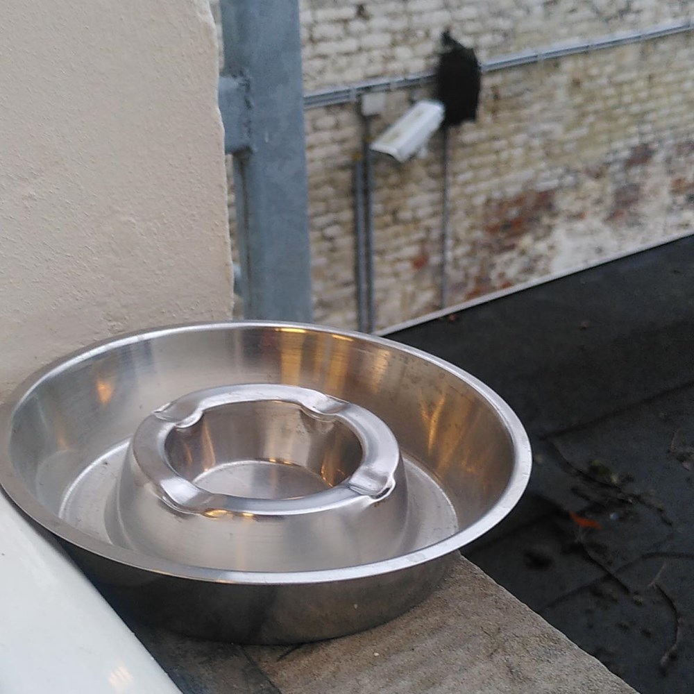 The ashtray