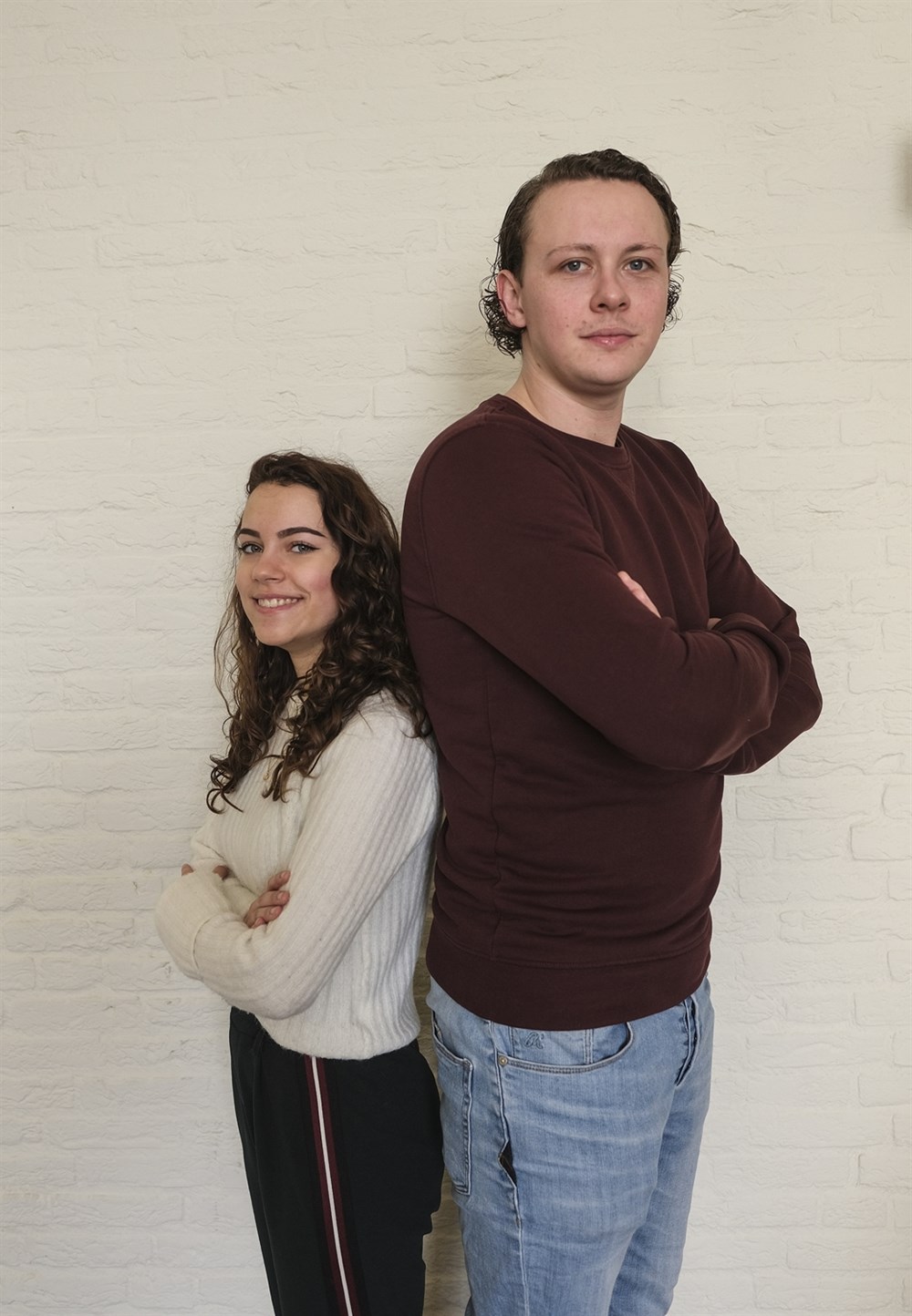 “Ik vind het wel fijn, gewoon lekker Nederlands praten in je studie”