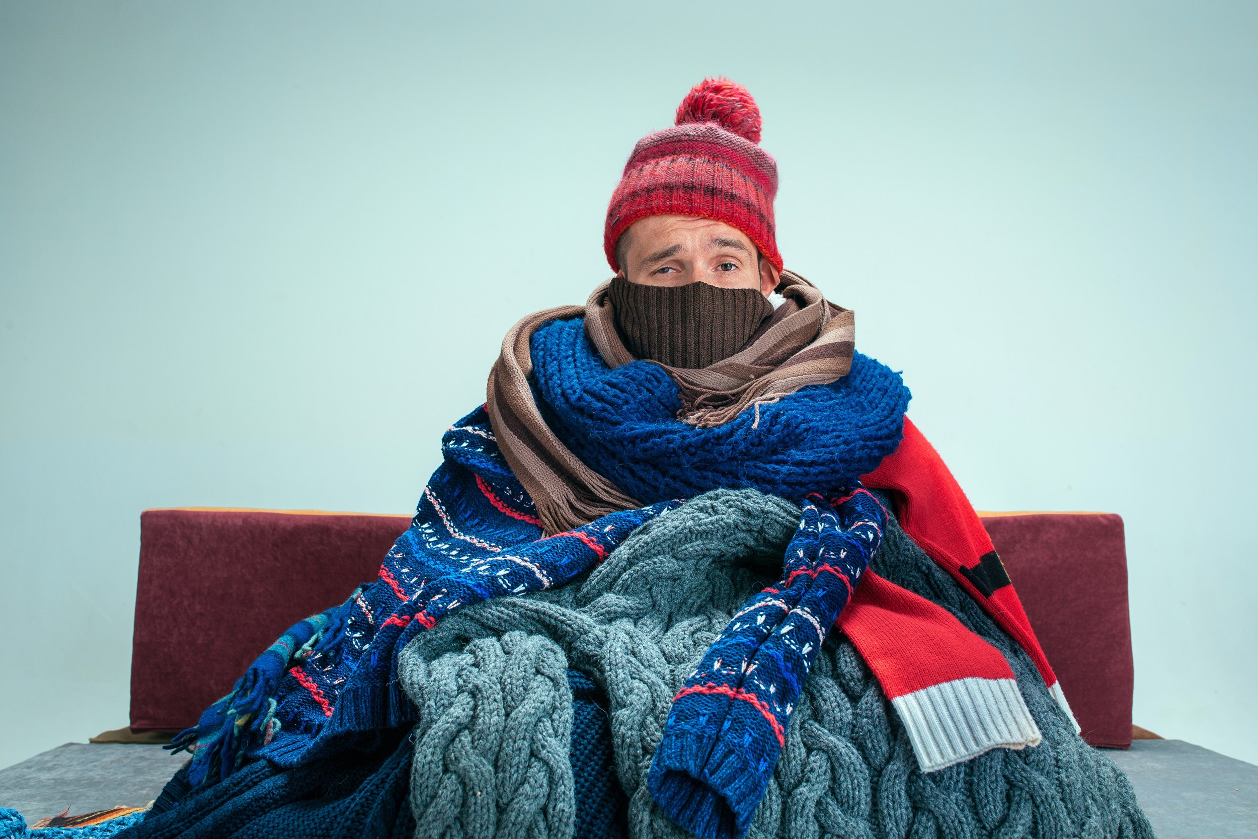 Extra vest of dikke coltrui, de winter komt eraan