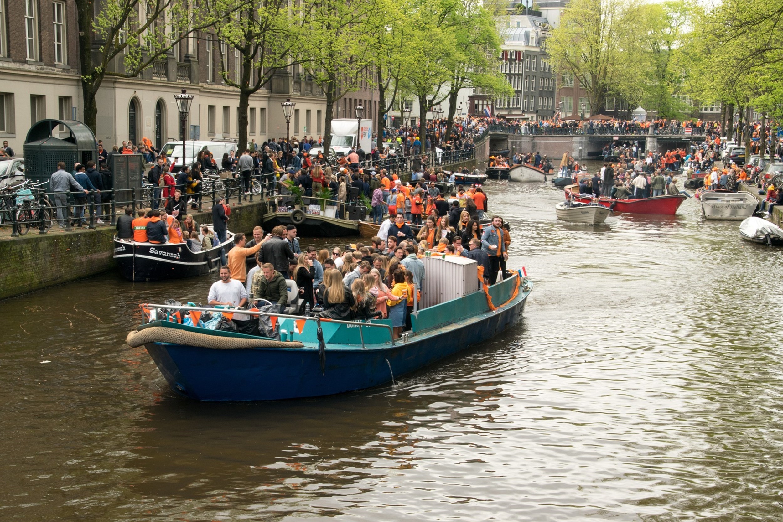 "Ik ga naar Amsterdam voor een festival"