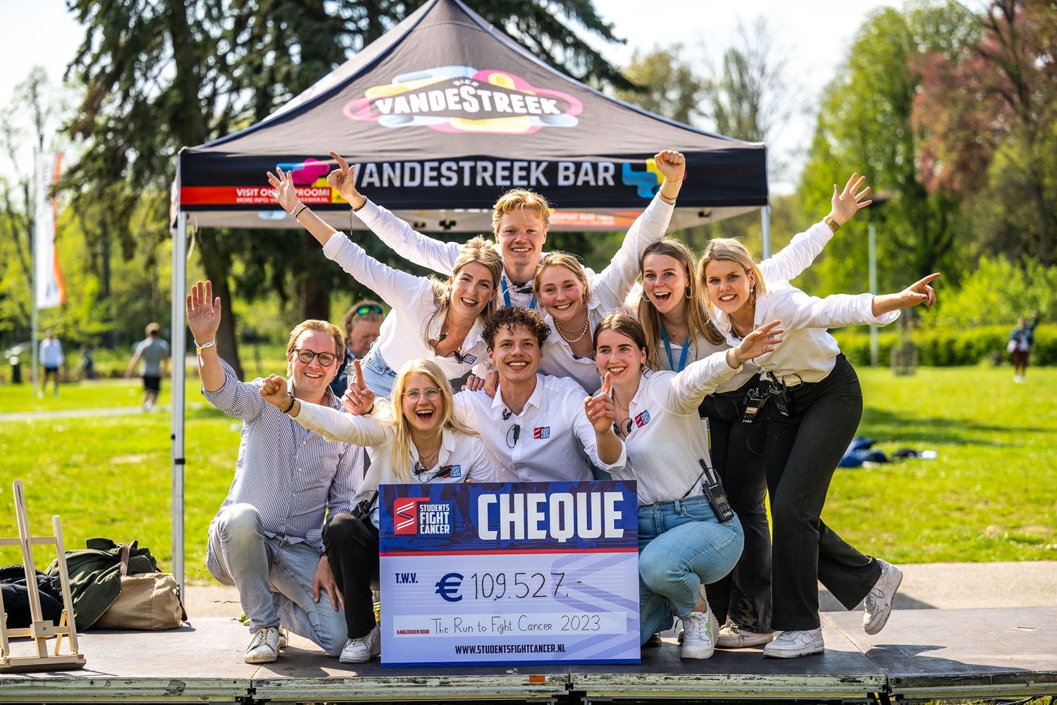 “Iedereen heeft met kanker te maken, we doen het allemaal voor hetzelfde doel”