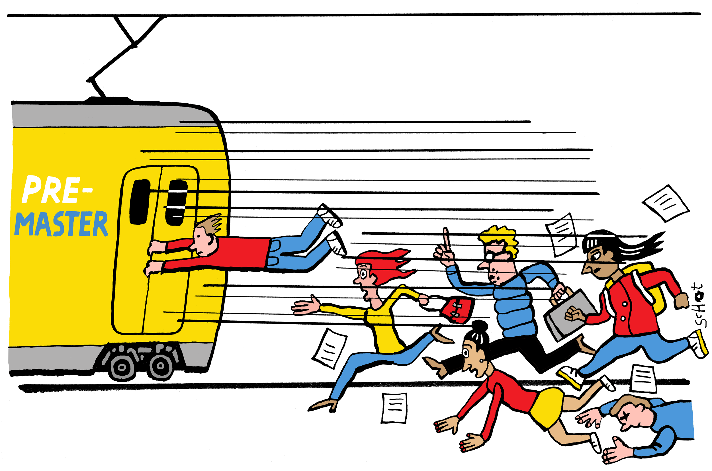 “De pre-master is een afvalrace”