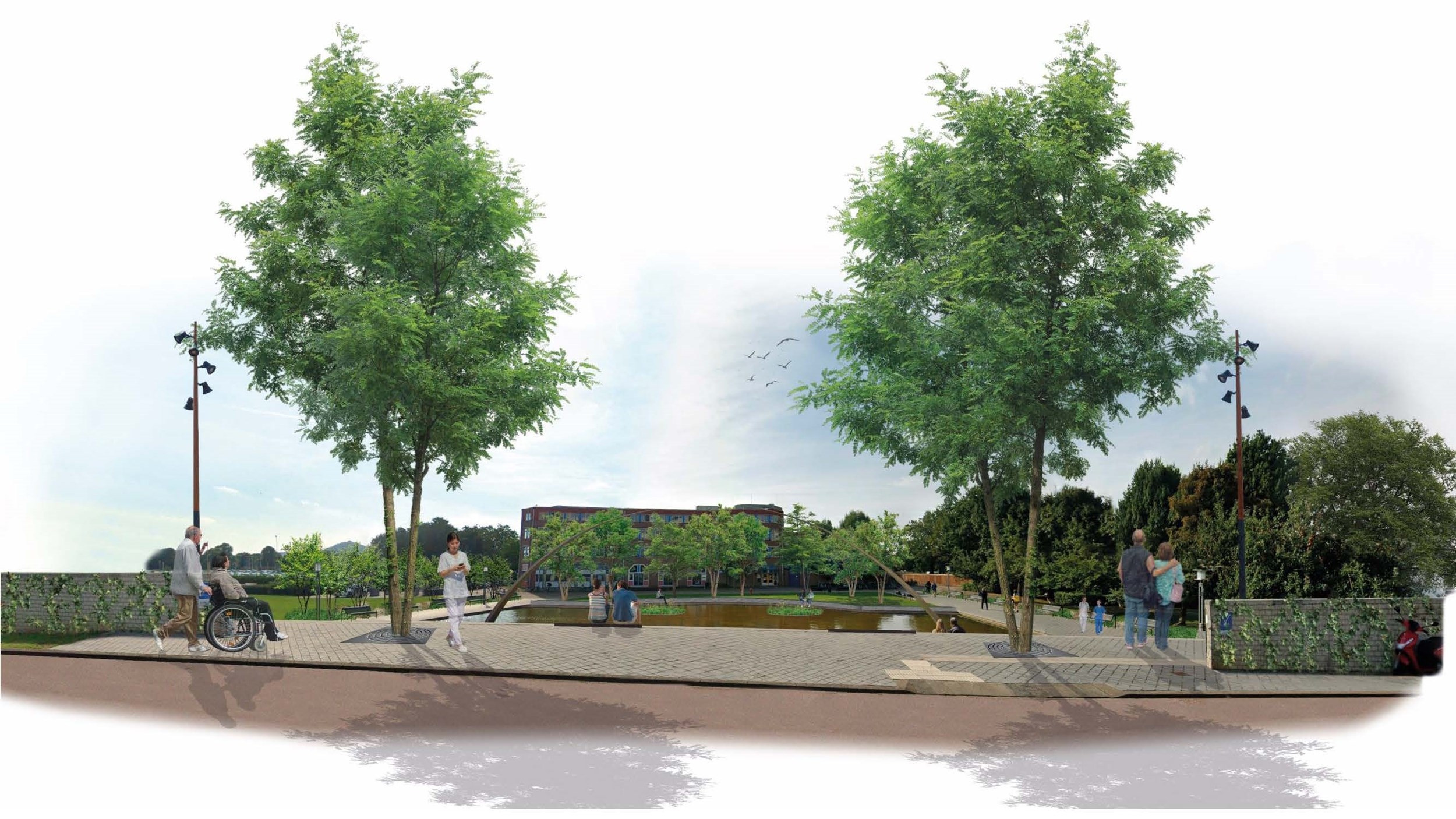 De toekomst van Randwyck is “groen, gezond en bruisend”, hopen UM en gemeente