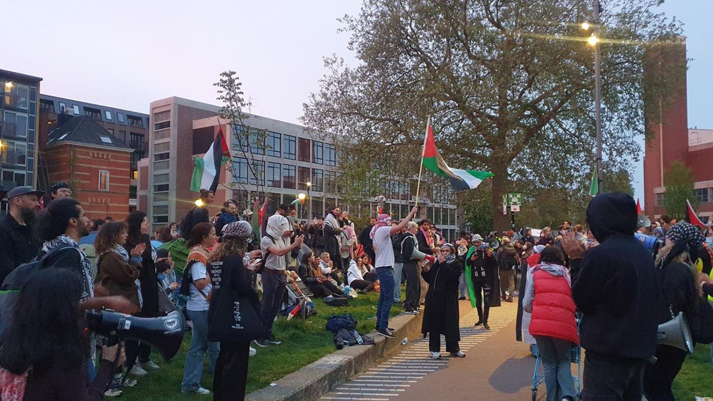 Pro-Palestijns protest kostte UvA ruim vier miljoen euro
