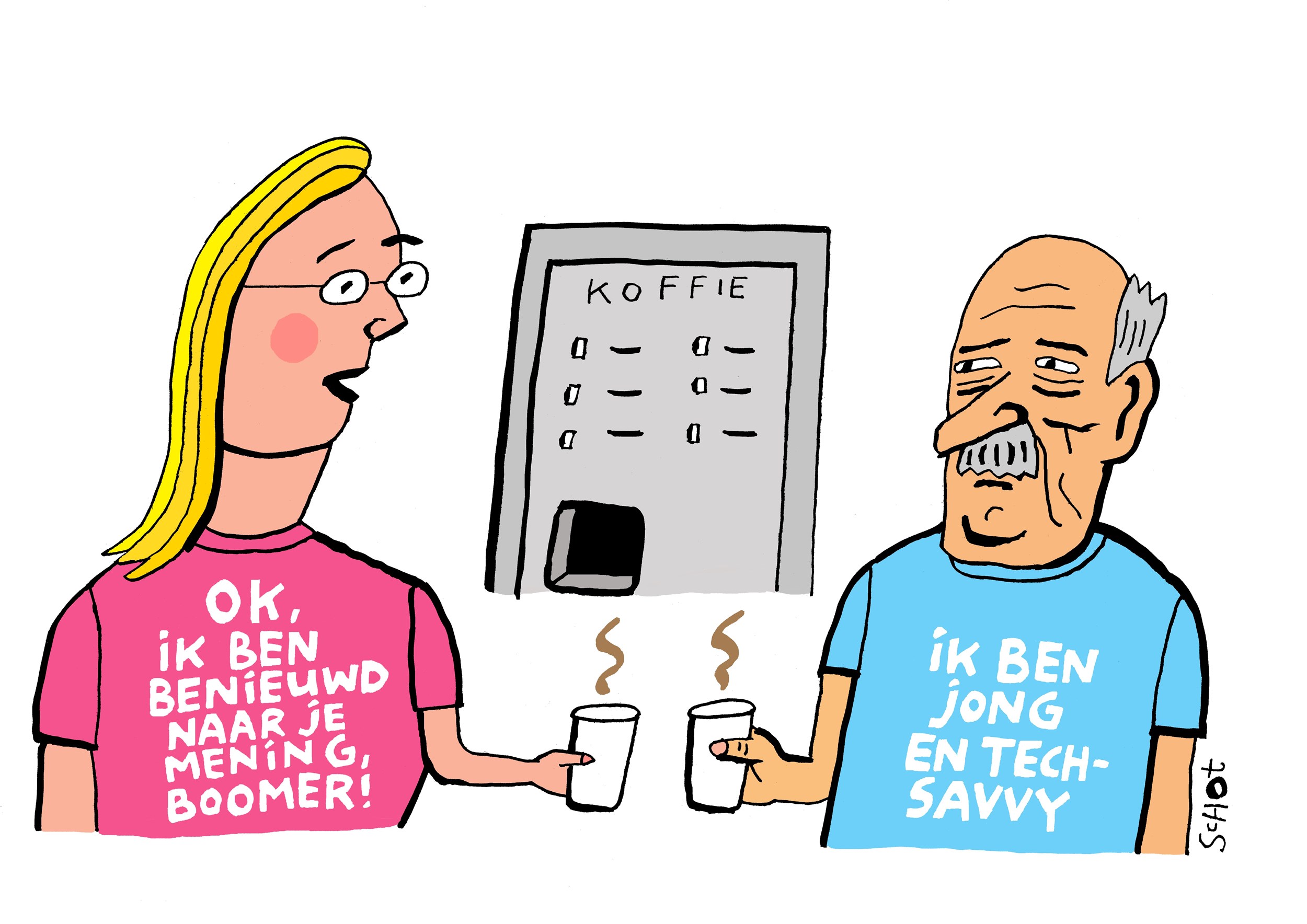 “Ik ben oud en zit jonge mensen in de weg”