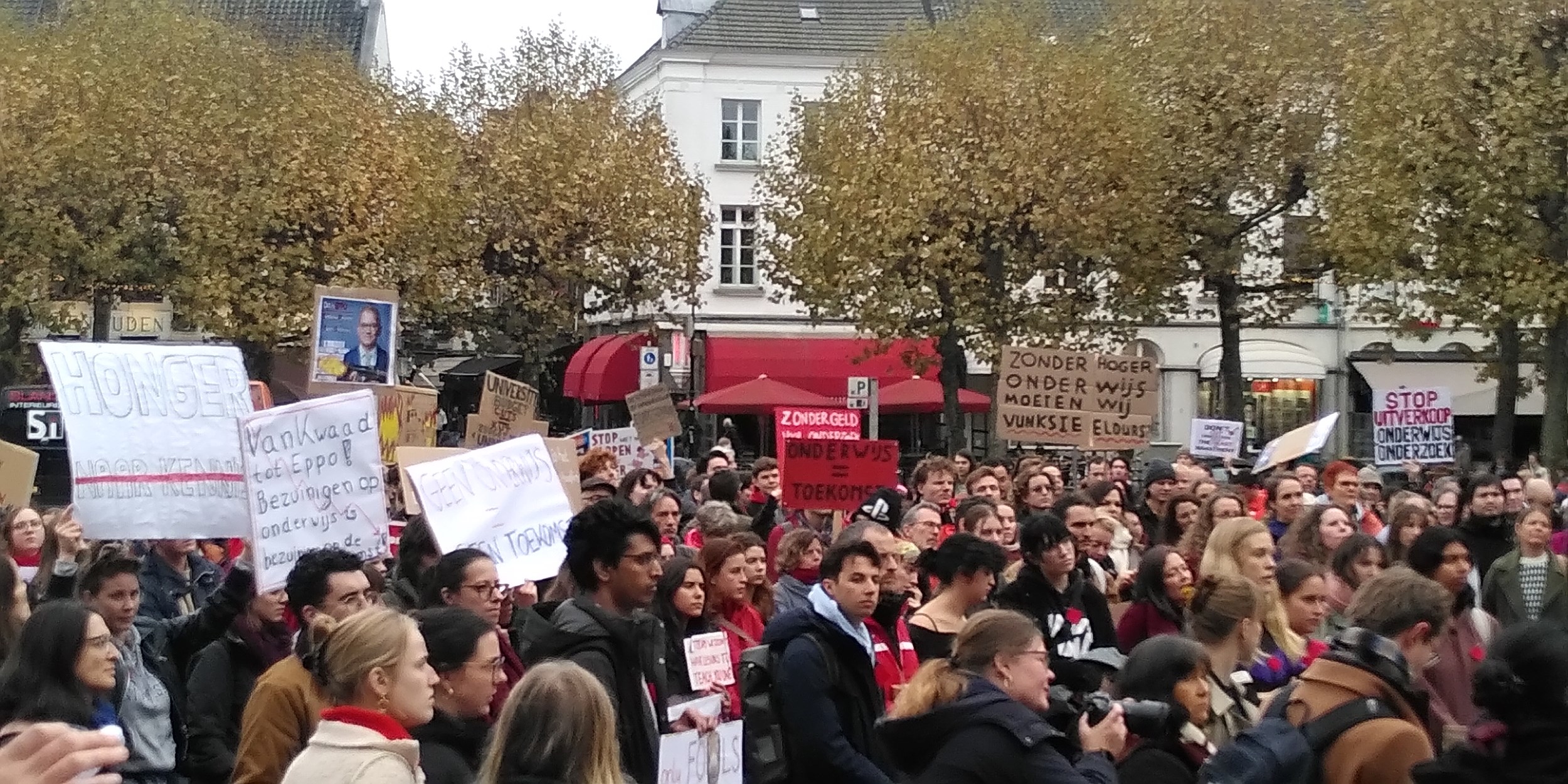 “Excuus om ongelegen protest de kop in te drukken”