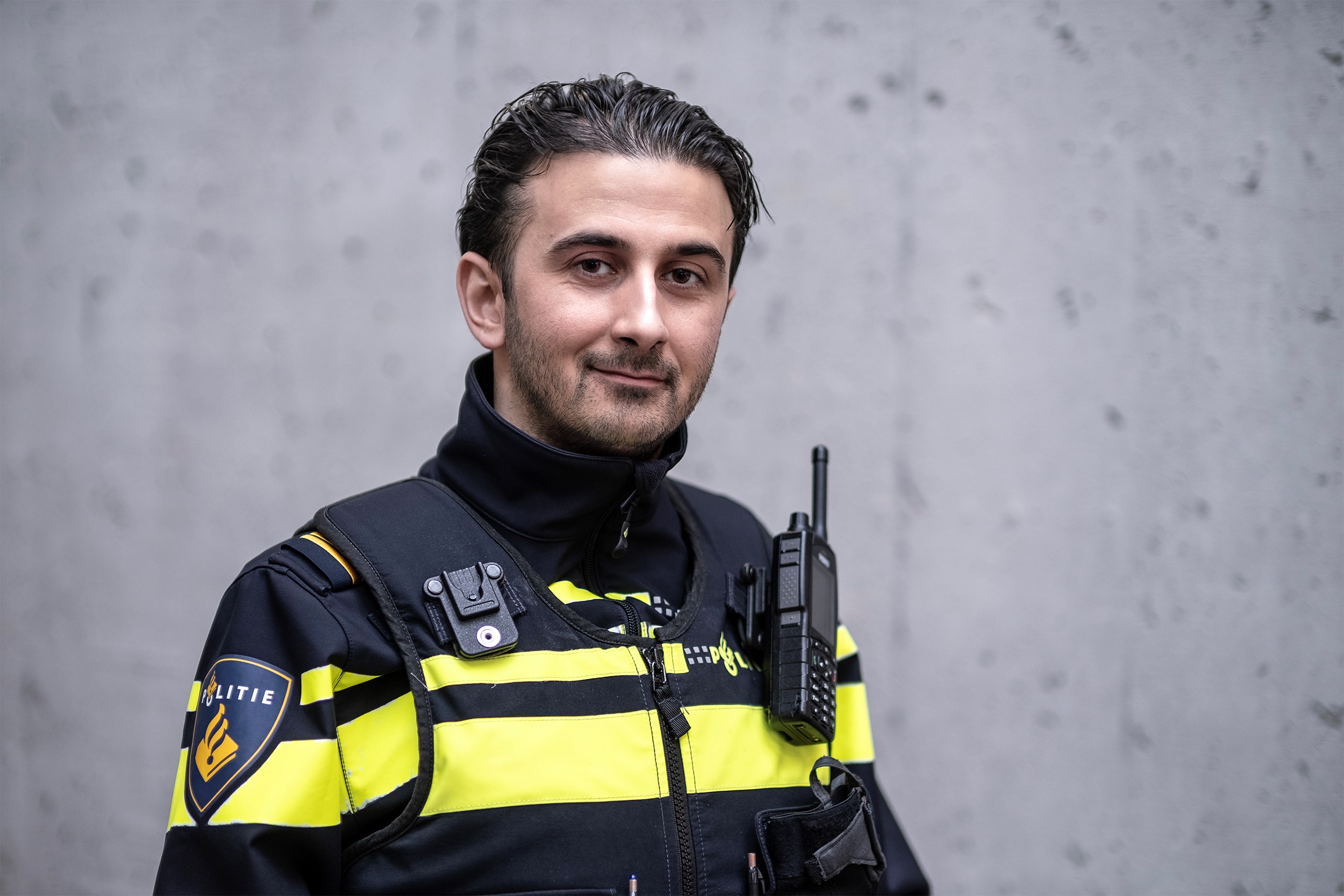 “Ben je blind? Ik ben bezig met een aanhouding!”