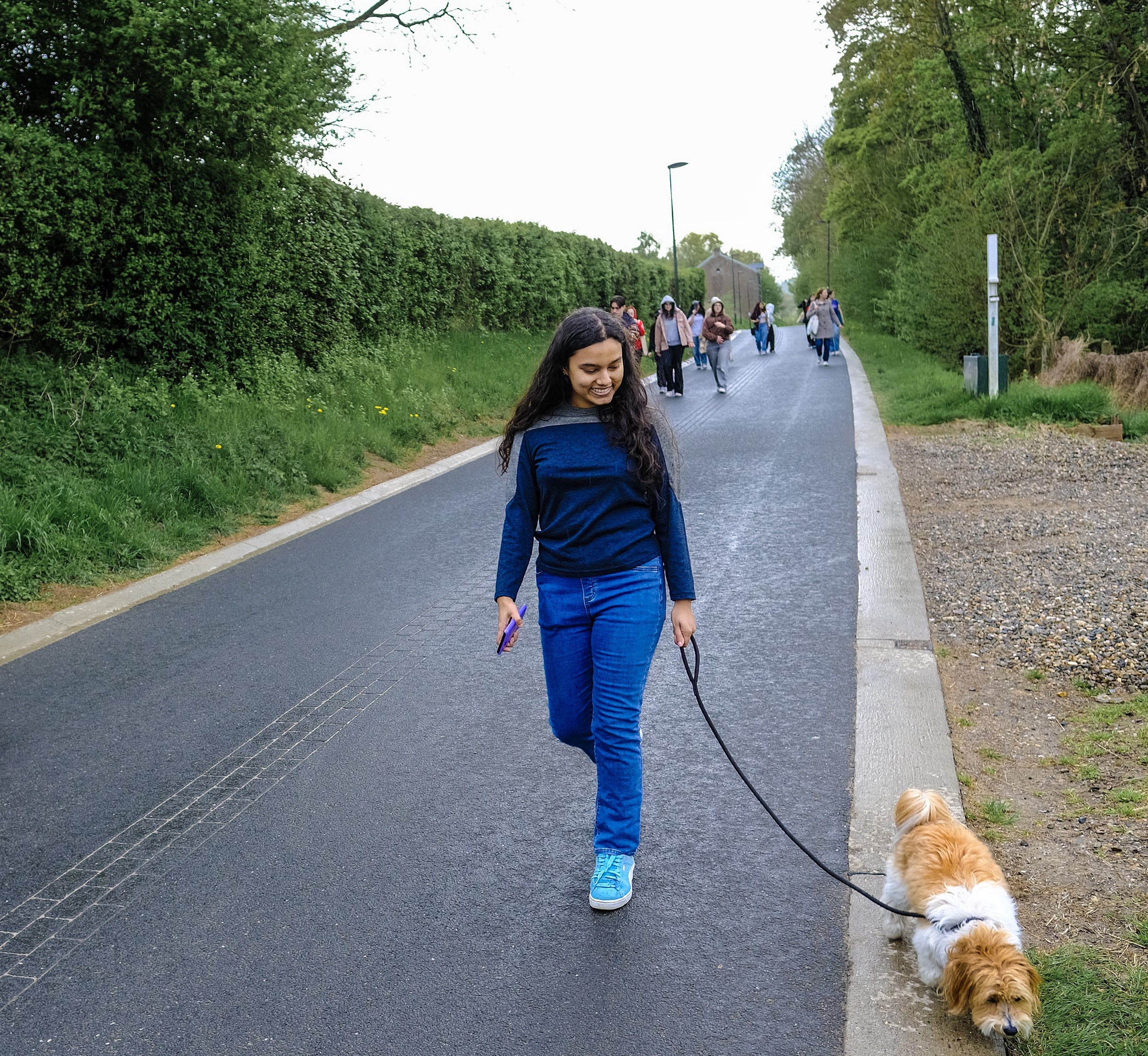 Netflix uit: rondje met de hond