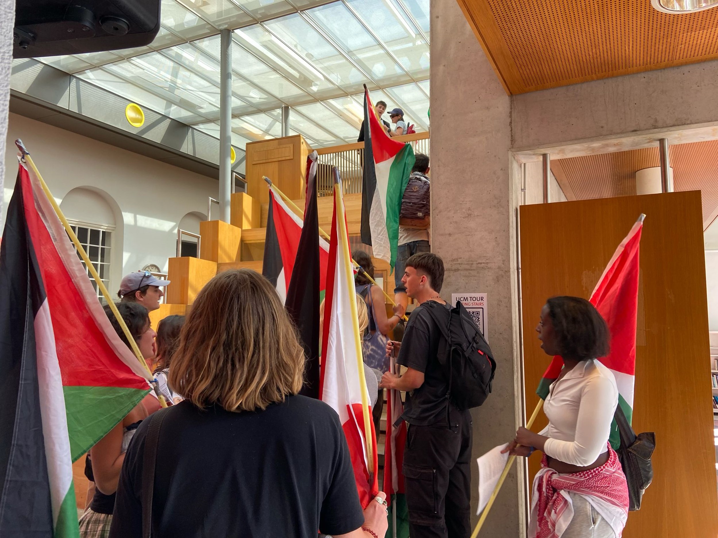 Lawaaiige pro-Palestijnse protesttocht krijgt venijnig staartje in tuin FASoS