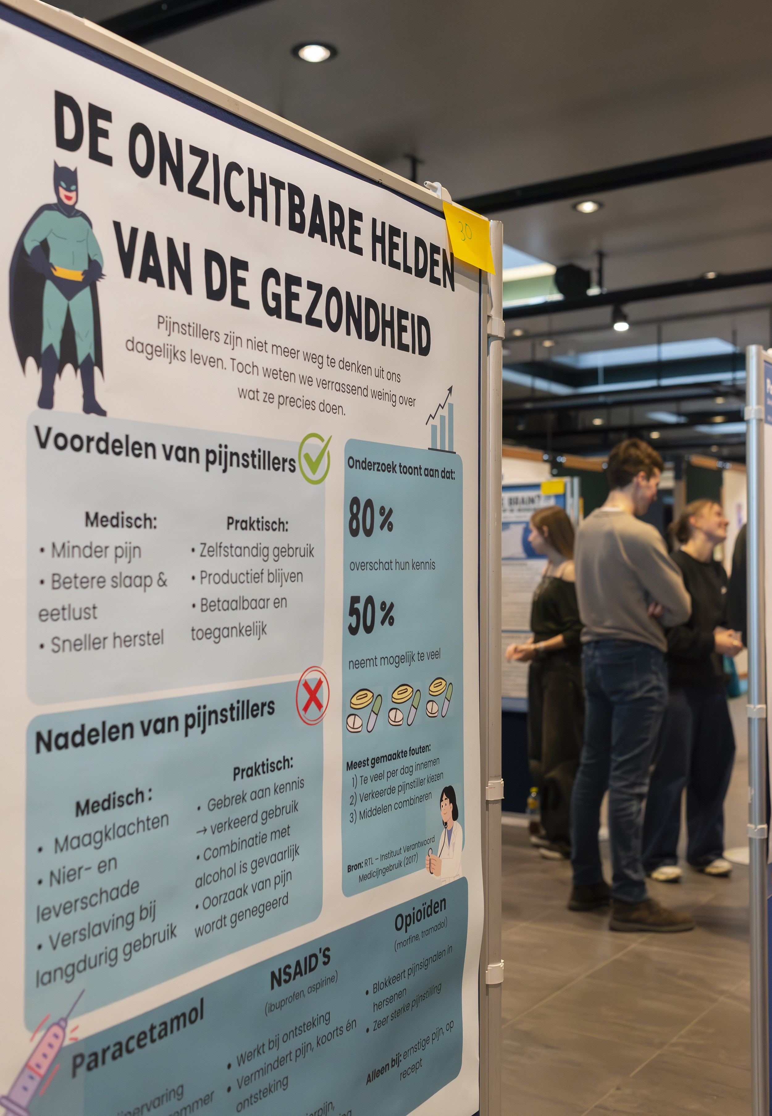 Lessen met een academisch sausje, posters en een College Tour: alles uit de kast voor een bètastudie