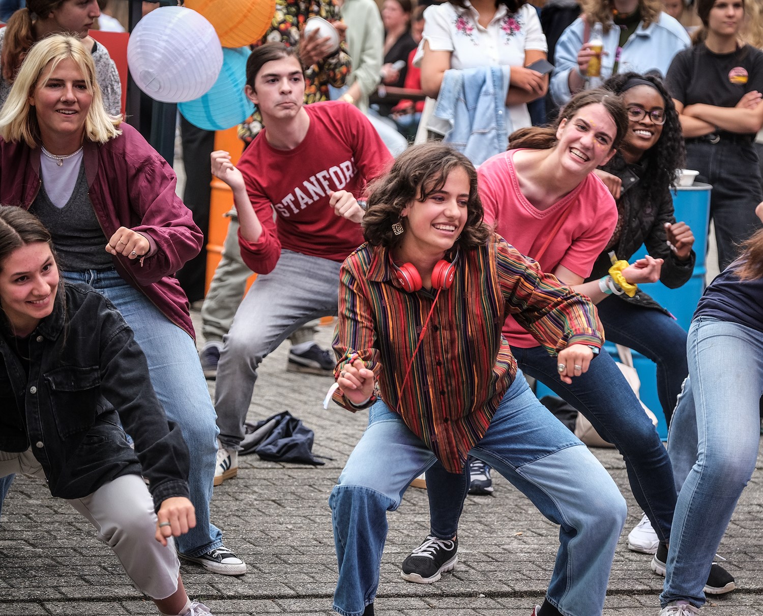 Keeping a distance at jazz event, getting close with hip-hop