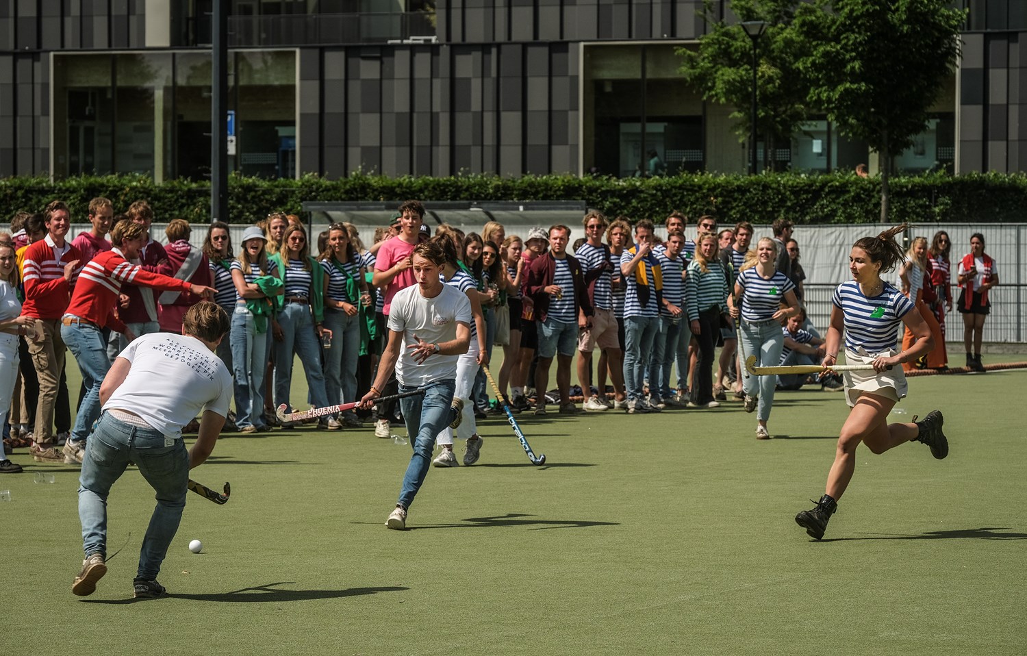 Hockey and beer were back on Ascension Day