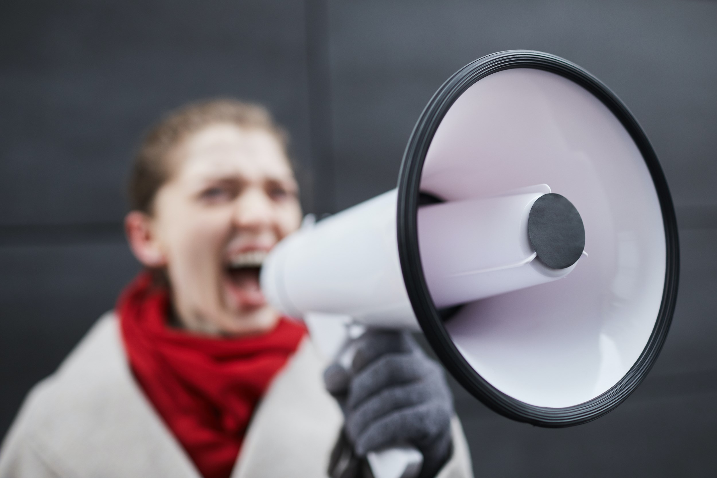 "It is not for the university to determine what you can say or do"