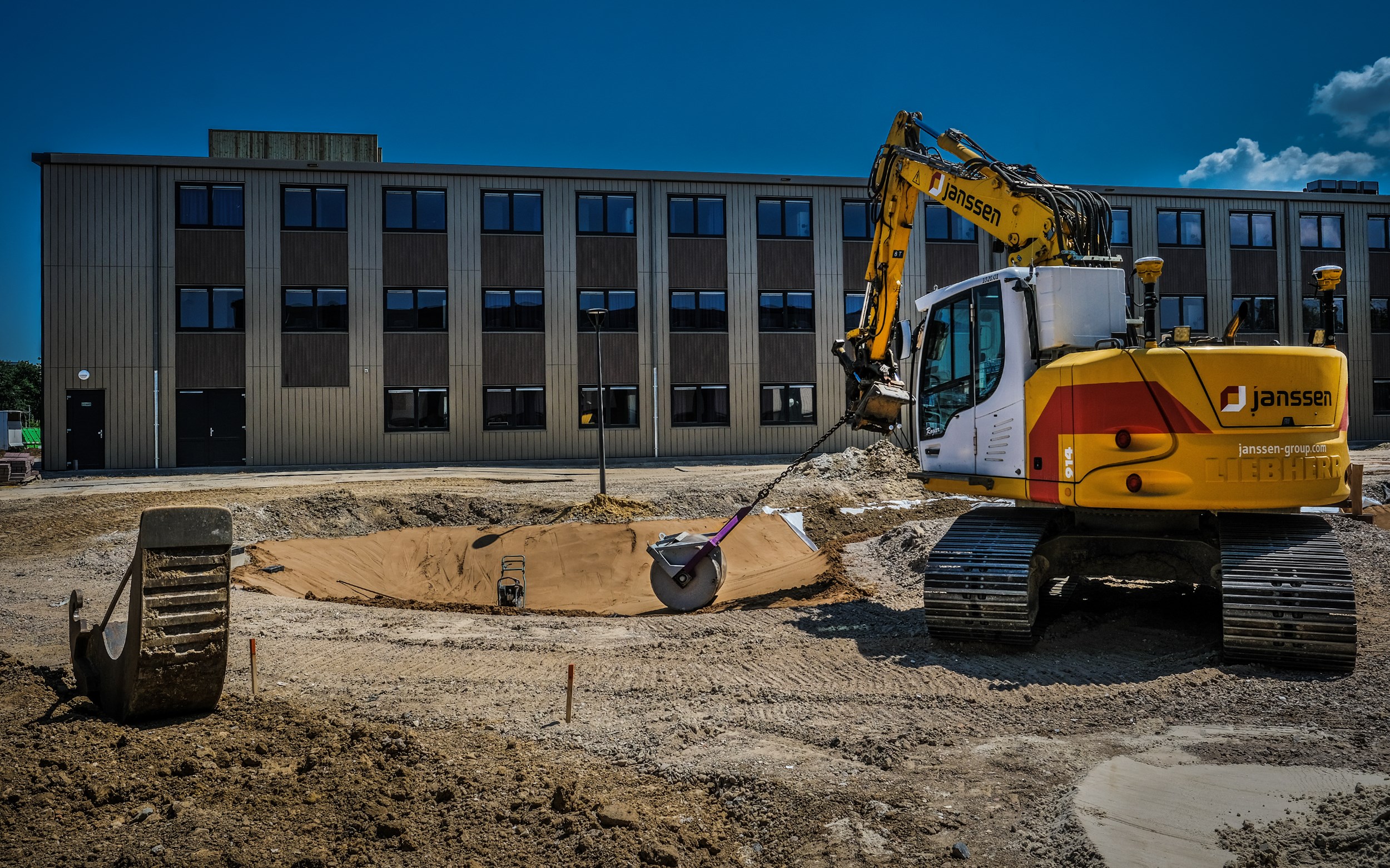 “We have been living on a building site for almost a year now”