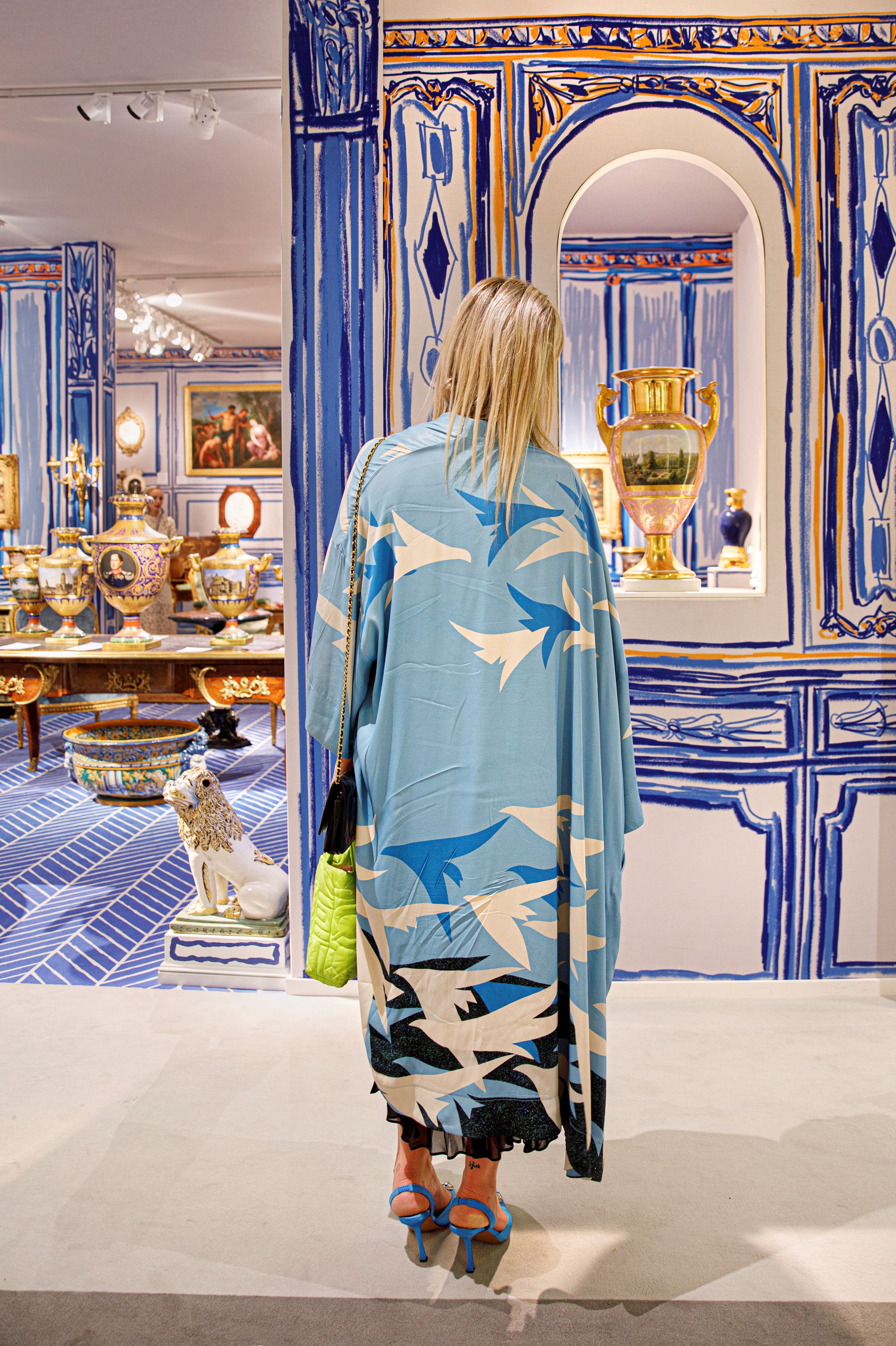 “You don’t expect hammers, guns and glass flying all over the place at TEFAF”