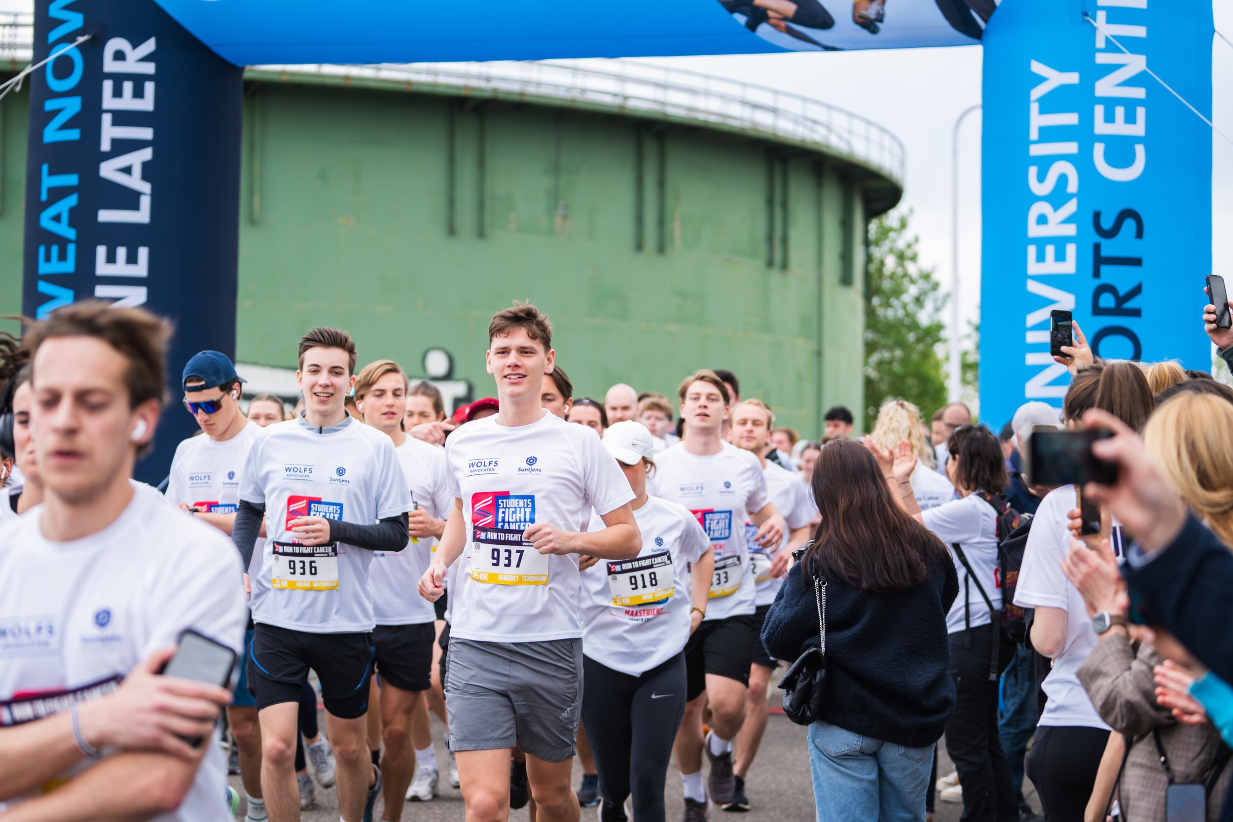 Runners collect record amount
