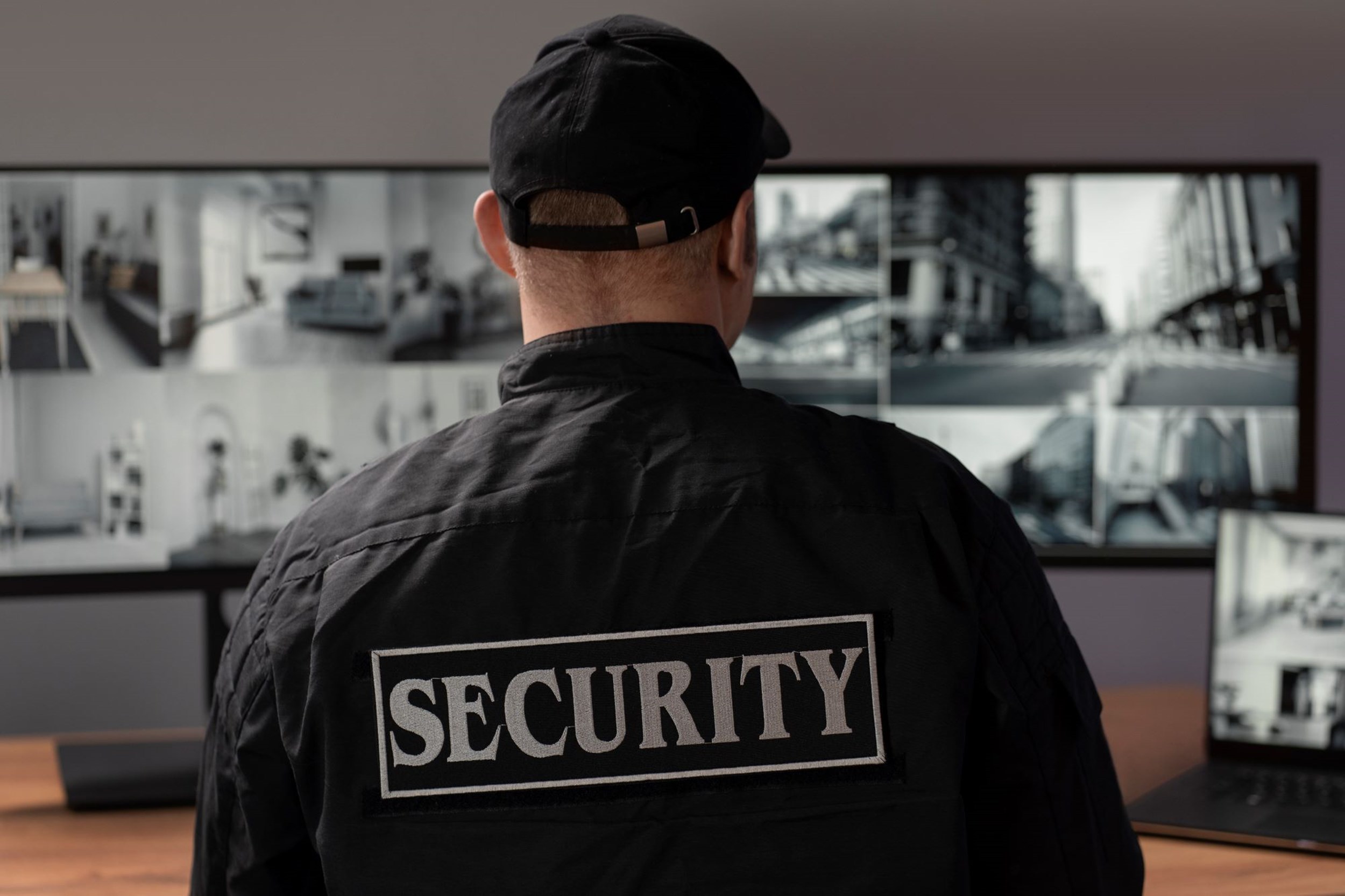 Security guard exhibited unacceptable behaviour, say demonstrators