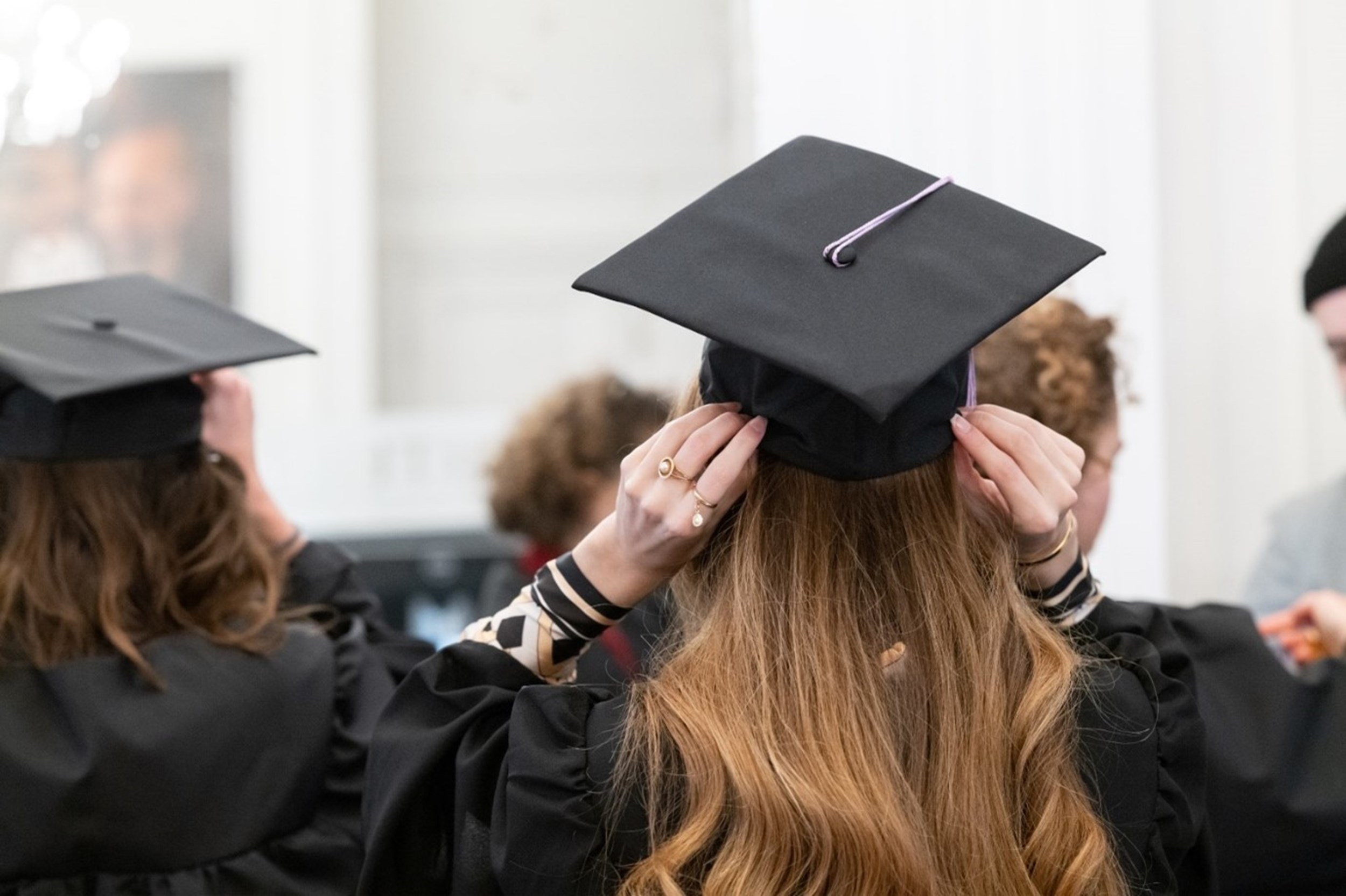 Caps in the air, finally graduated