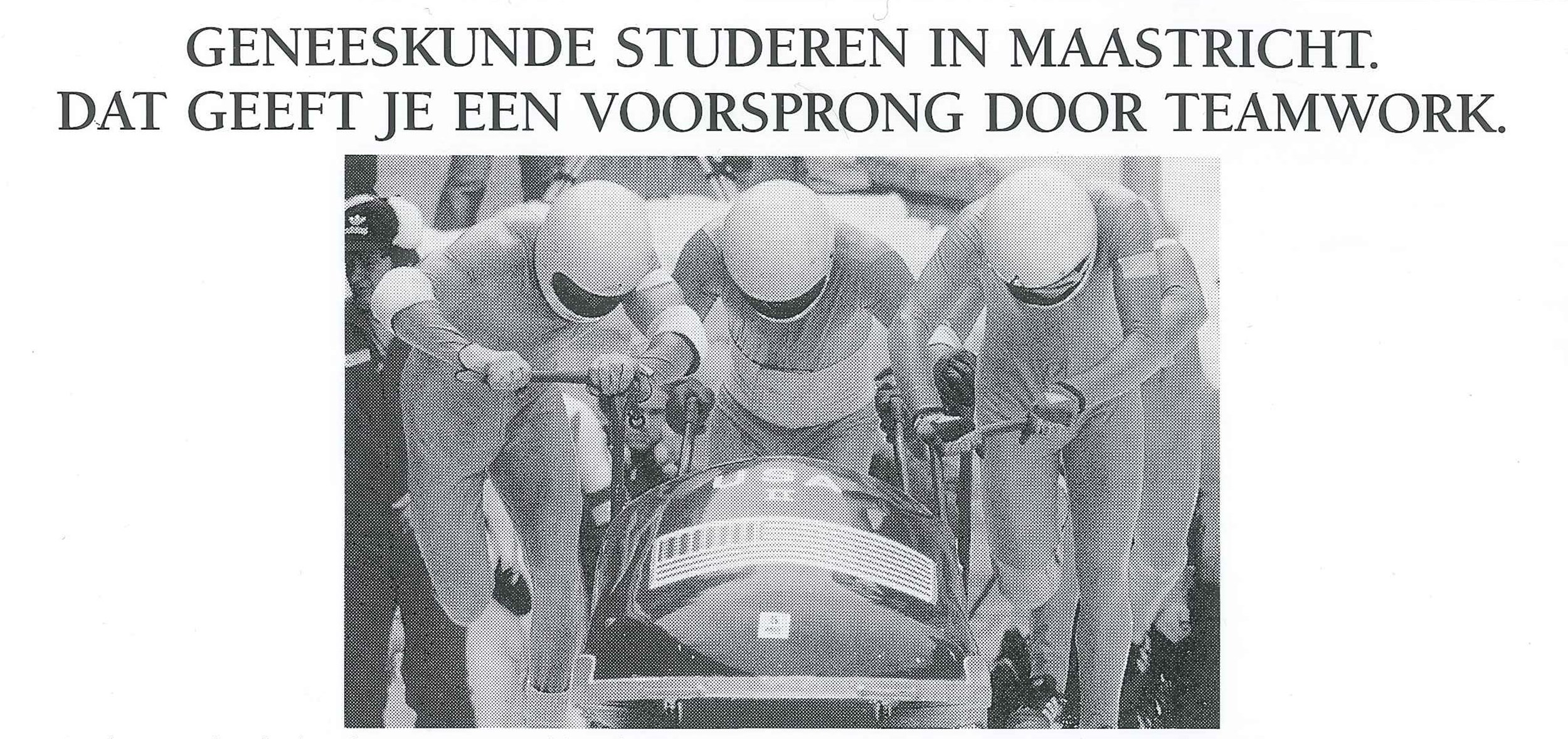 1985 and beyond: Maastricht pulls out all the stops to attract students