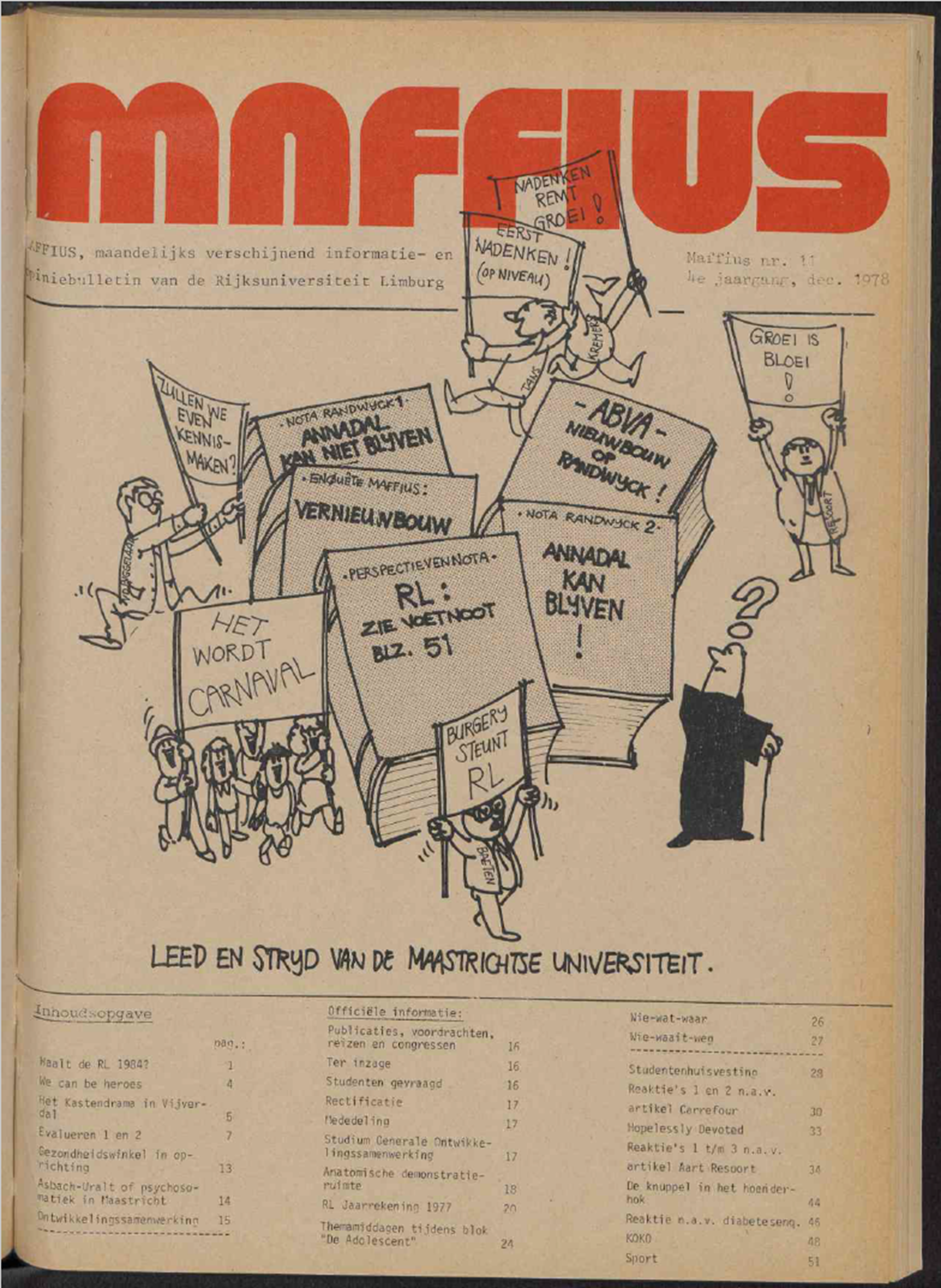 1975-1980: Maffius was not a run-of-the-mill school publication