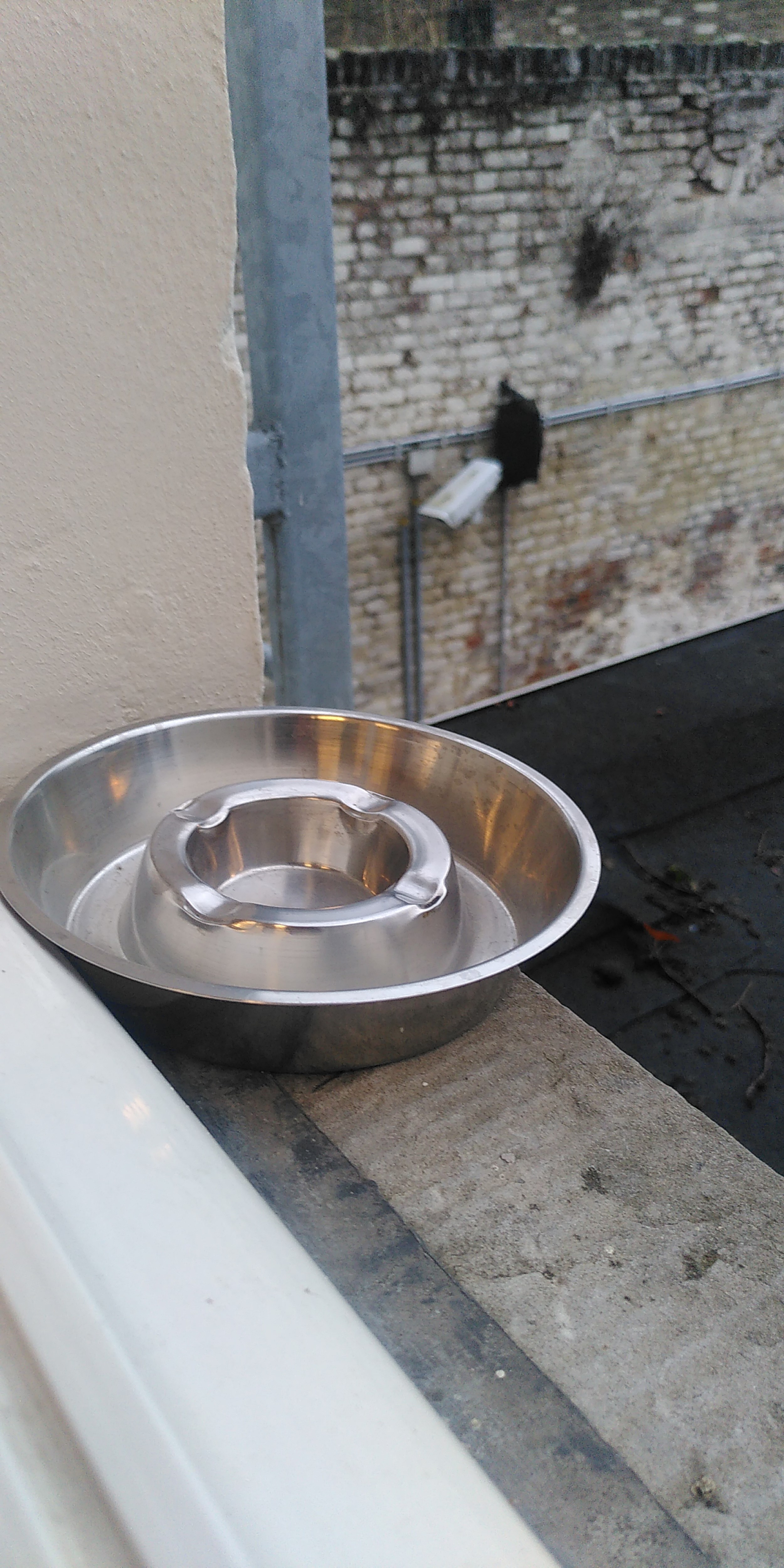 The ashtray