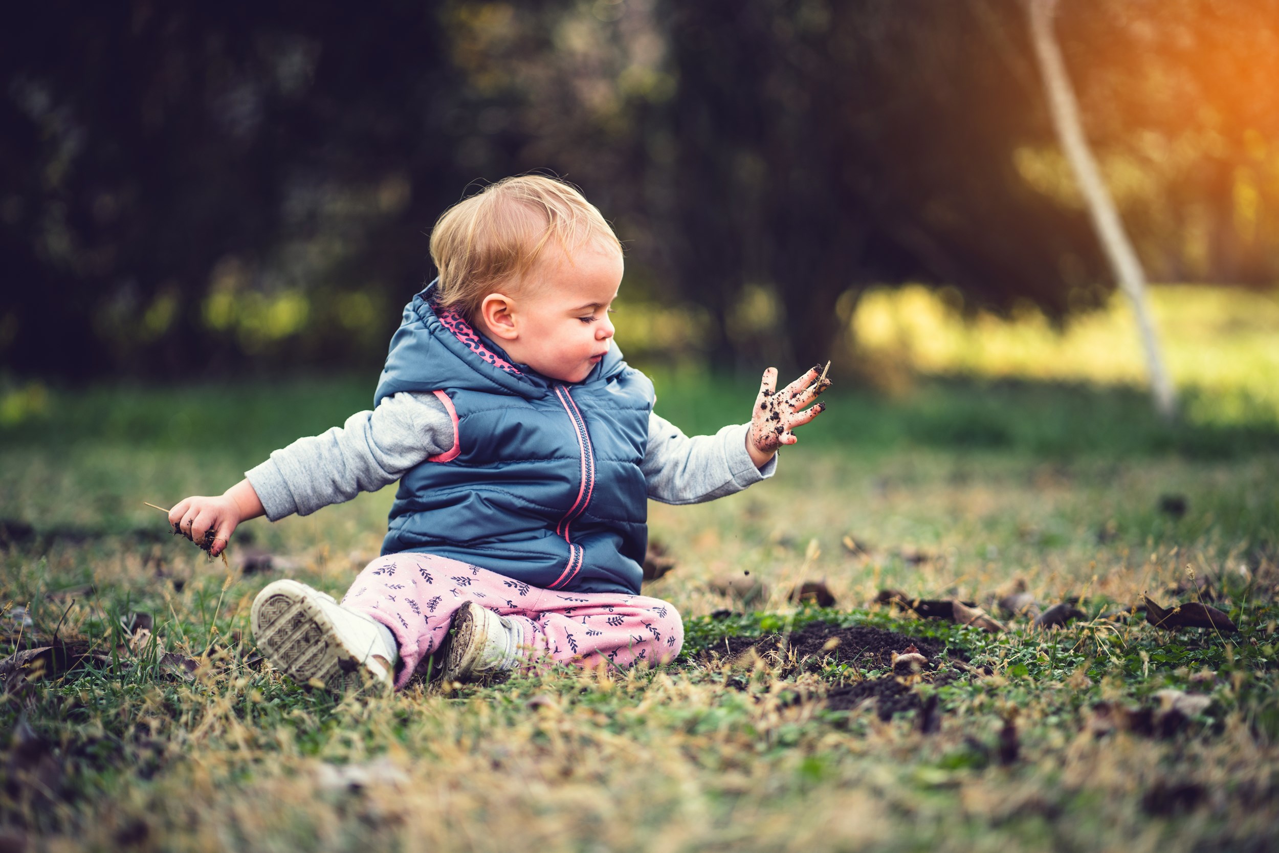 What are the health benefits of outdoor play? Freezers full of baby poo may hold the answer